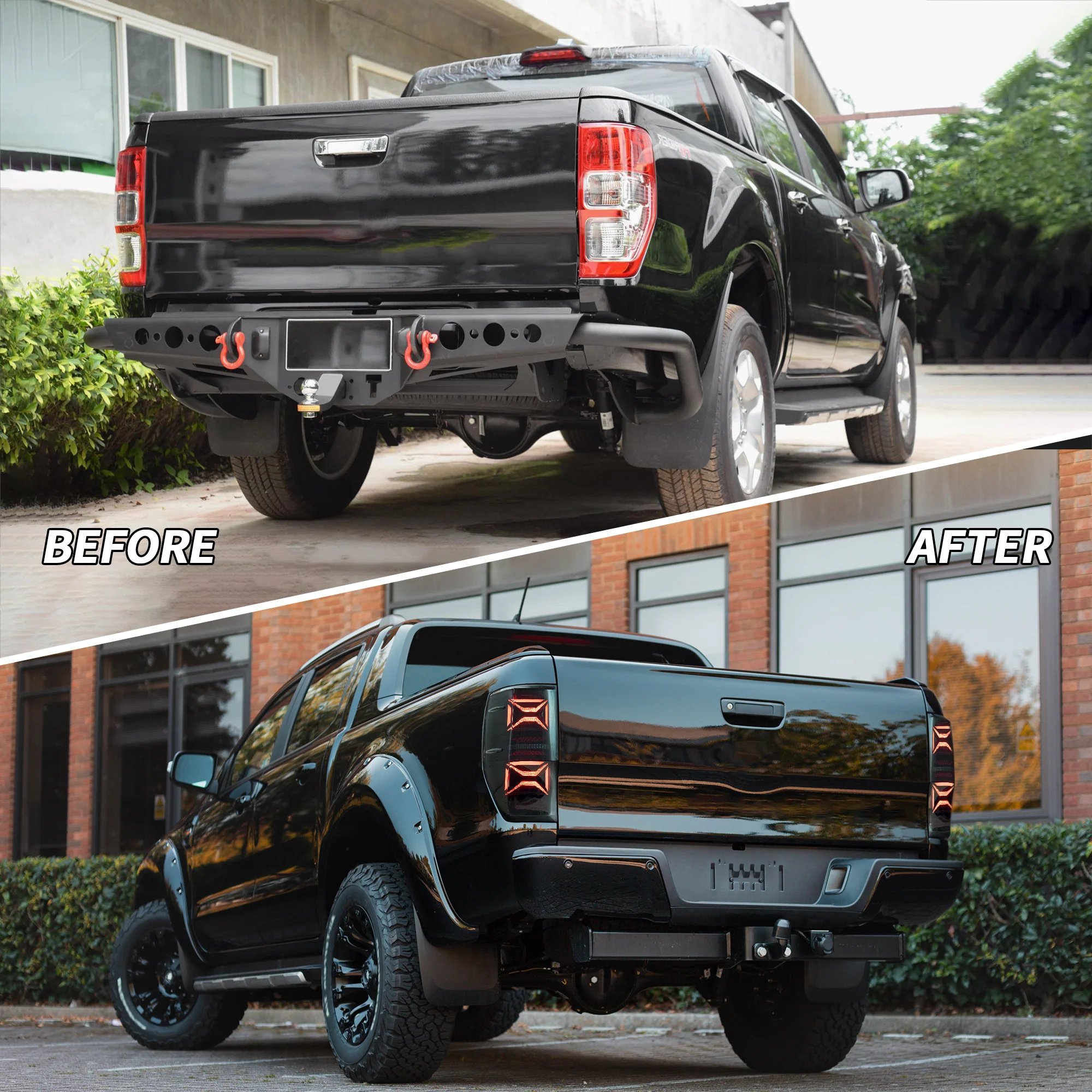VLAND LED Tail Lights For Ford Ranger T6 T7 T8 2012-2022 With Sequential Indicators Turn Signals [Ranger Raptor/Wildtrak] (Not Fit For US Models) - Image 6
