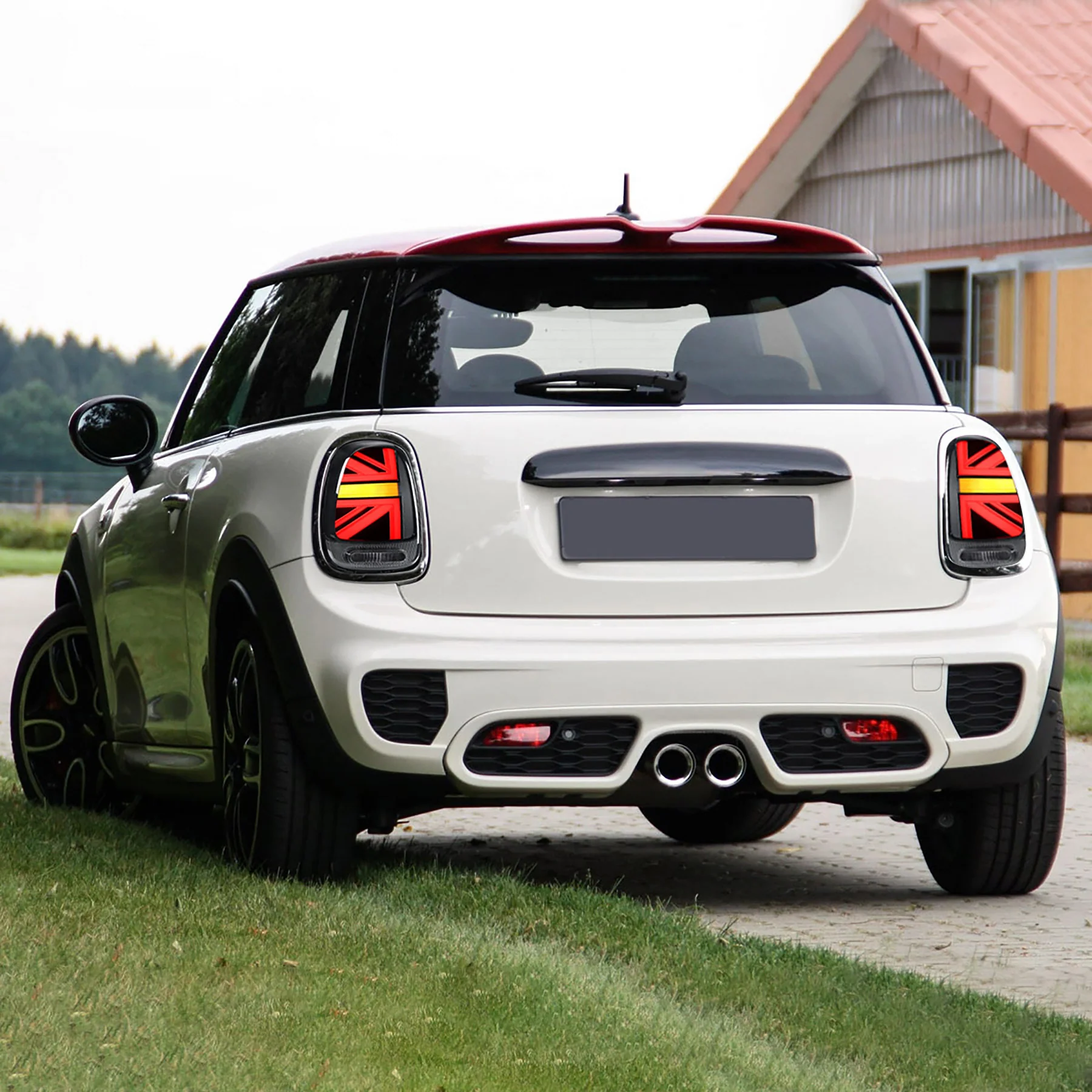VLAND LED Tail lights For BMW Mini Hatch (Mini Cooper) F55 F56 F57 2014-2020 with Running Brake Reverse And Turning Light[E-MARK] - Image 19