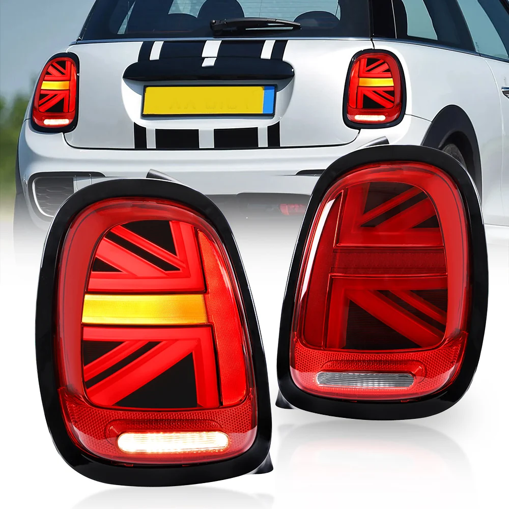 VLAND LED Tail lights For BMW Mini Hatch (Mini Cooper) F55 F56 F57 2014-2020 with Running Brake Reverse And Turning Light[E-MARK] - Image 3