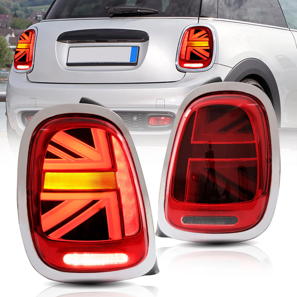 VLAND LED Tail lights For BMW Mini Hatch (Mini Cooper) F55 F56 F57 2014-2020 with Running Brake Reverse And Turning Light[E-MARK] - Image 4