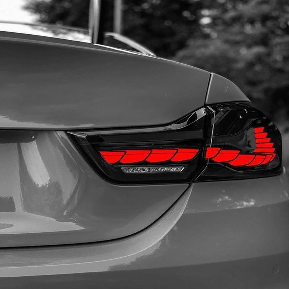 VLAND OLED Tail Lights For BMW M4 GTS F32 F33 F82 F36 F83 4-Series 2014-2020 [E-MARK, DOT.] - Image 13