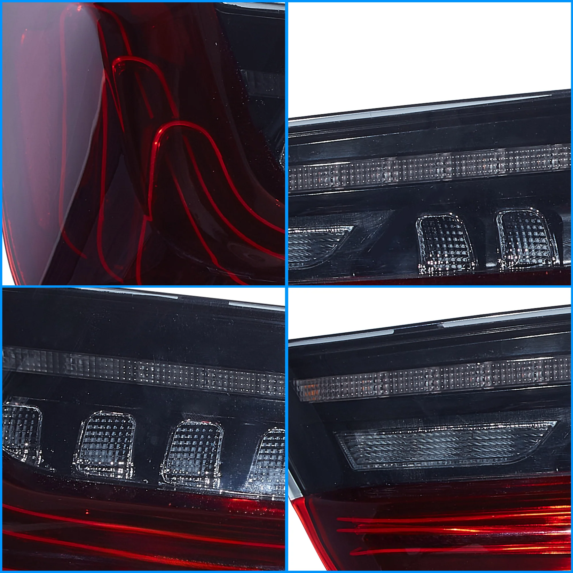 VLAND LED Laser Taillights For BMW 3-Series G20 2019-UP With Sequential Amber Turn Signals [E-MARK.] - Image 15