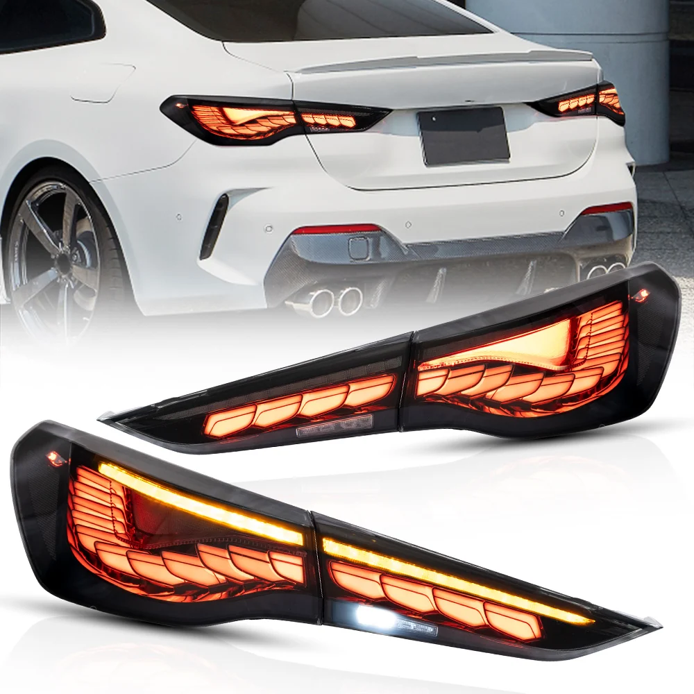 VLAND OLED Rear Lights For BMW 4-Series G22/G23/G26/G82/G83 2021-2024 Tail Lights Assembly [E-MARK] - Image 11