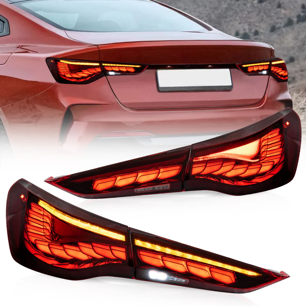 VLAND OLED Rear Lights For BMW 4-Series G22/G23/G26/G82/G83 2021-2024 Tail Lights Assembly [E-MARK] - Image 12