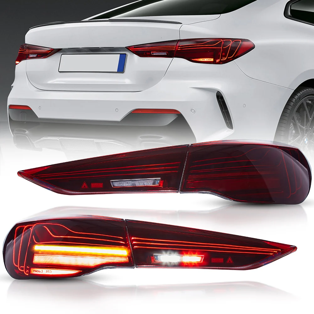 VLAND LED Laser Tail Lights For BMW 4-Series G22/G23/G26/G82/G83 2021-2024 Rear Lights [E-MARK] - Image 2
