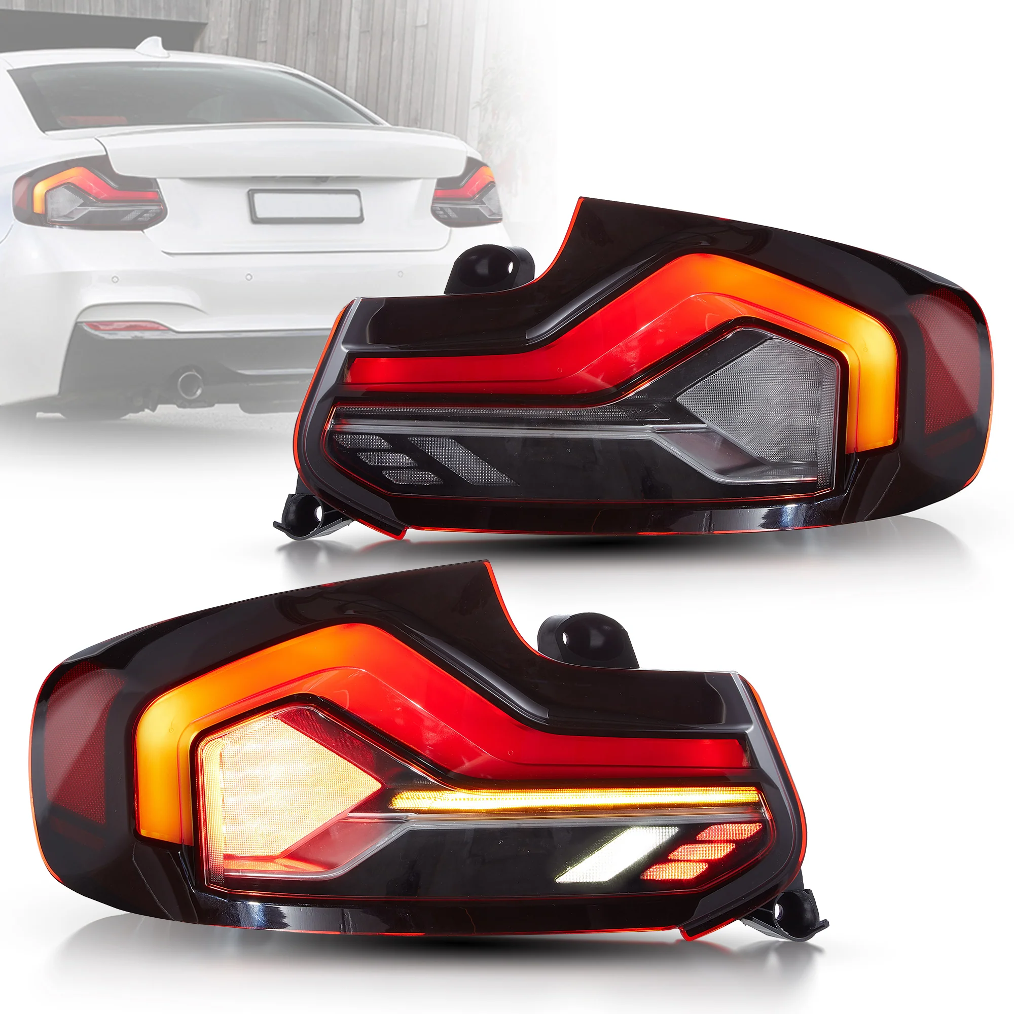 VLAND LED Taillights For BMW M2 F87 F22 F23 2014-2021 [DOT. E-MARK.] - Image 3