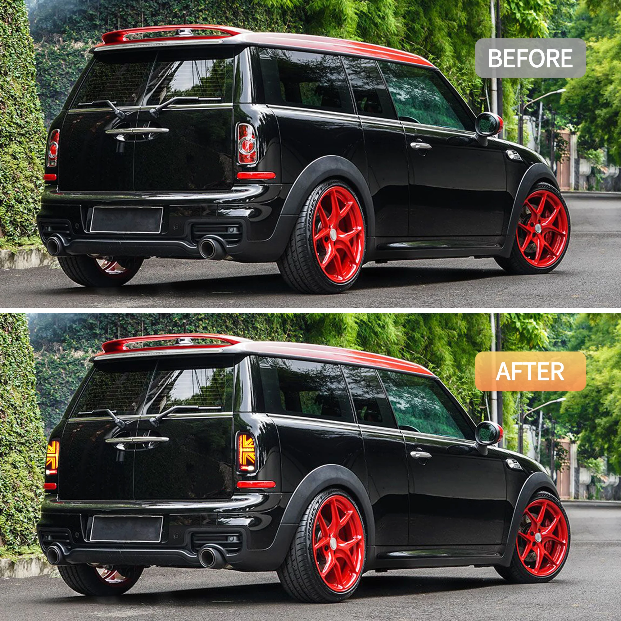 VLAND LED Tail Lights For BMW Mini Cooper Clubman R55 1st Gen 2007–2014 [E-MARK.] - Image 12