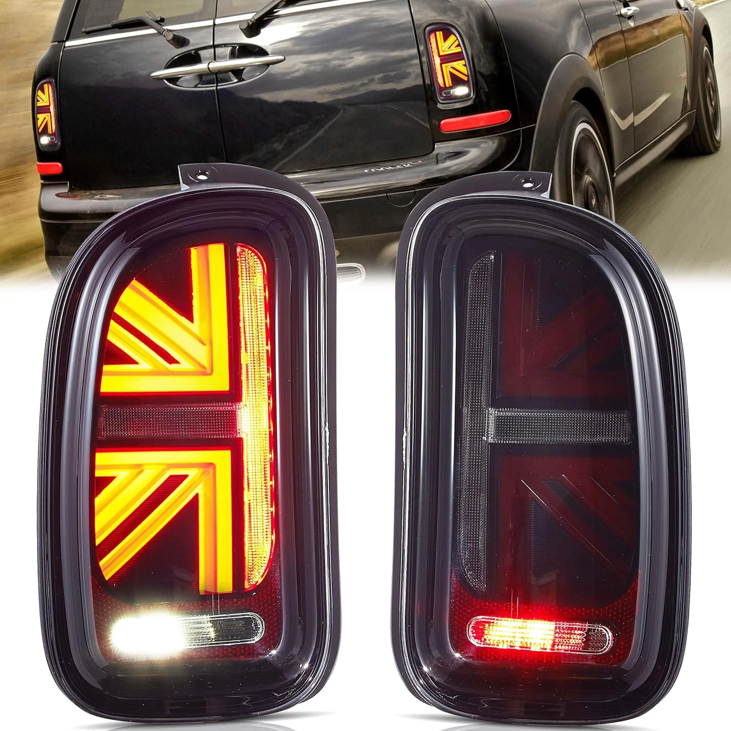 VLAND LED Tail Lights For BMW Mini Cooper Clubman R55 1st Gen 2007–2014 [E-MARK.] - Image 19