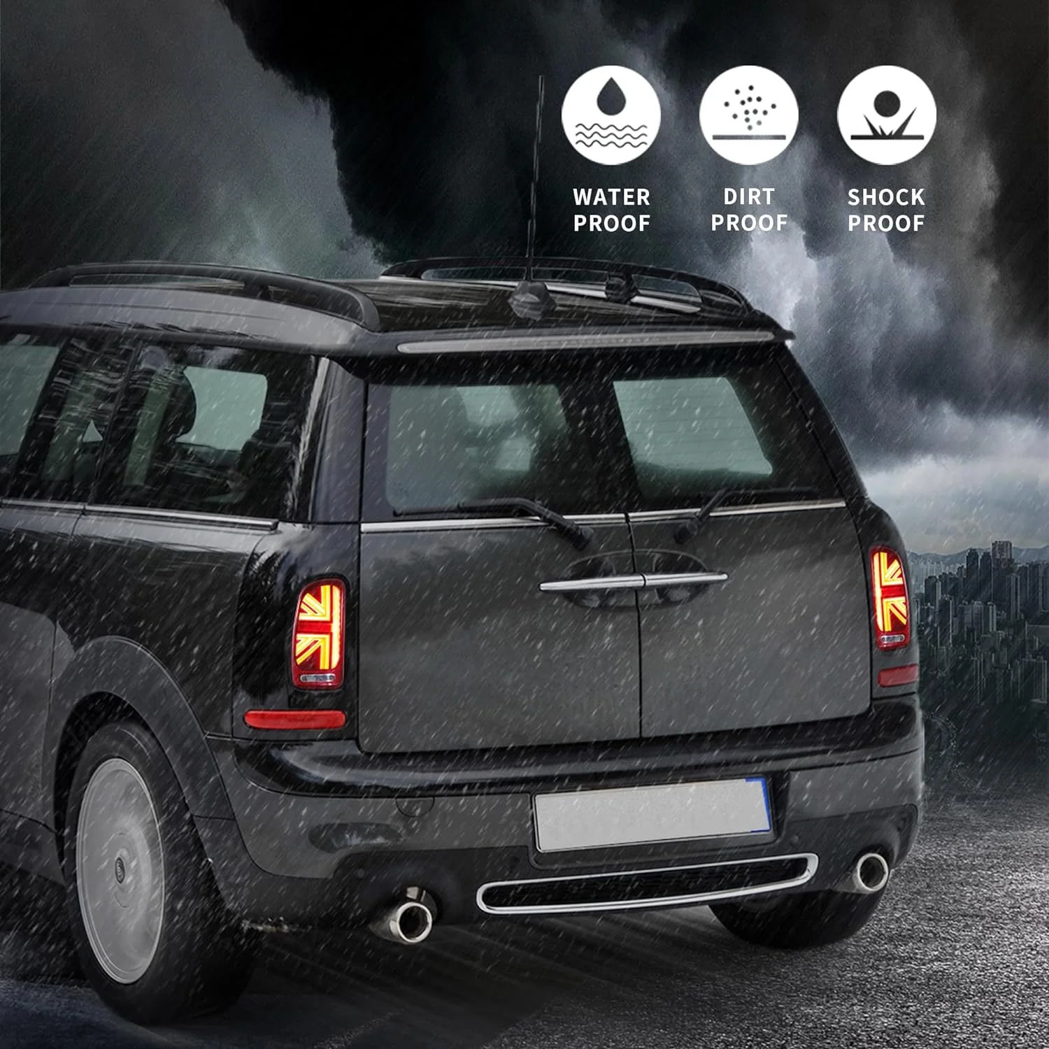 VLAND LED Tail Lights For BMW Mini Cooper Clubman R55 1st Gen 2007–2014 [E-MARK.] - Image 9