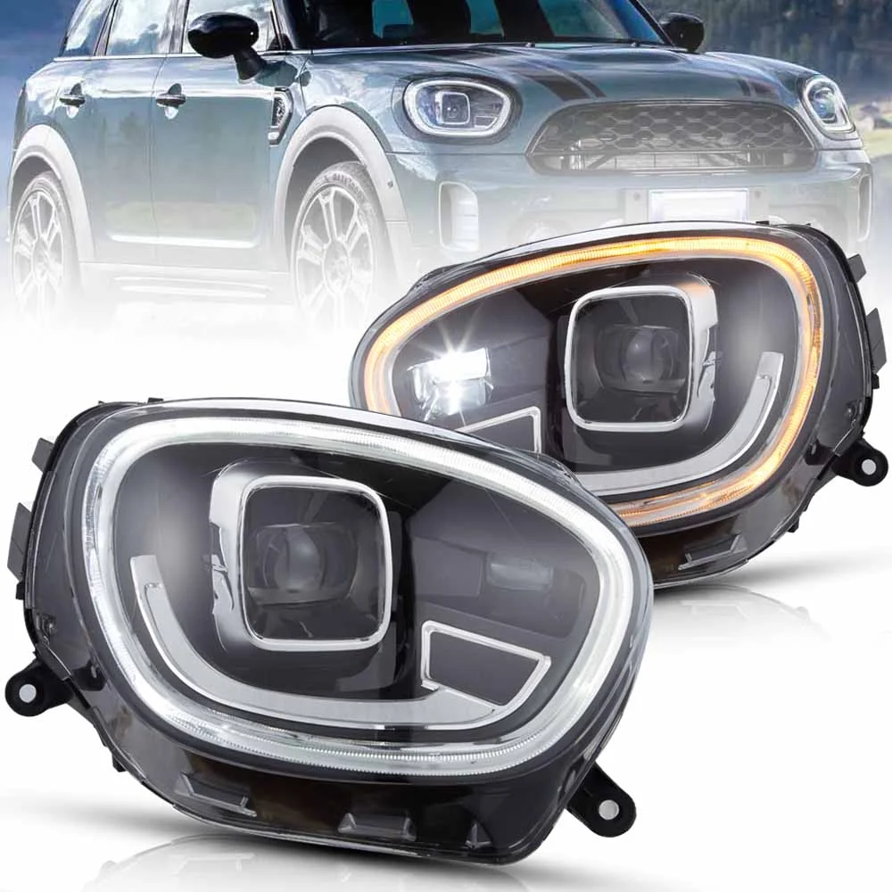 VLAND LED Head Lights For BMW Mini Countryman F60 2017-2024 [E-MARK] - Image 17