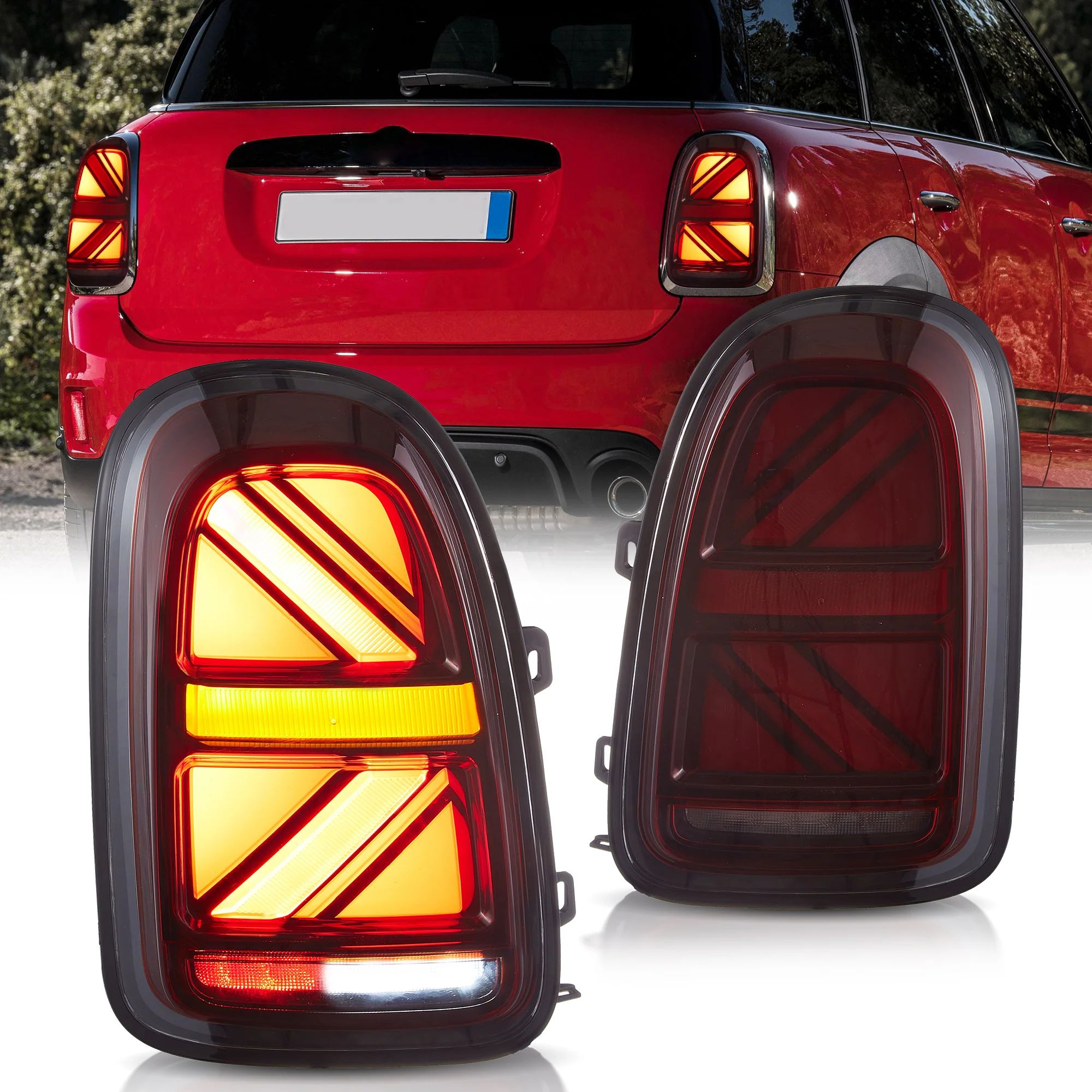 VLAND LED Headlights & Tail Lights For BMW Mini Countryman F60 2017-2024 Front And Rear Lamps Kits [E-MARK] - Image 5