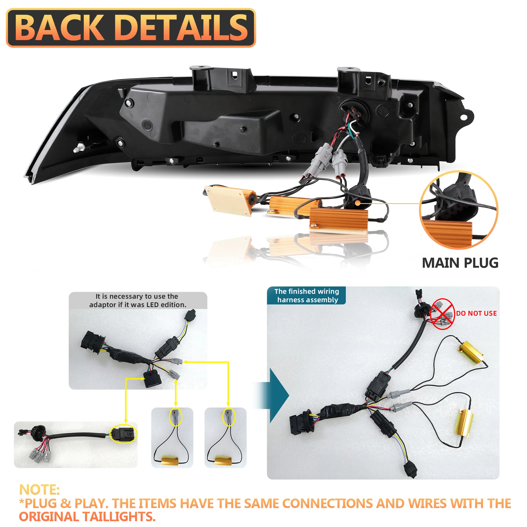 VLAND LED Tail Lights For Chevrolet Camaro 5th Gen Facelift 2014-2015 [DOT. SAE.] - Image 16