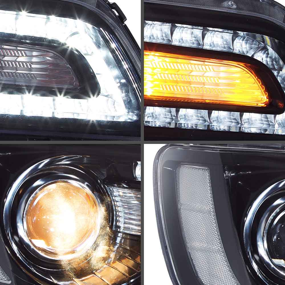 VLAND LED Dual Beam Headllights For Chrysler 300 2011-2023 - Image 11