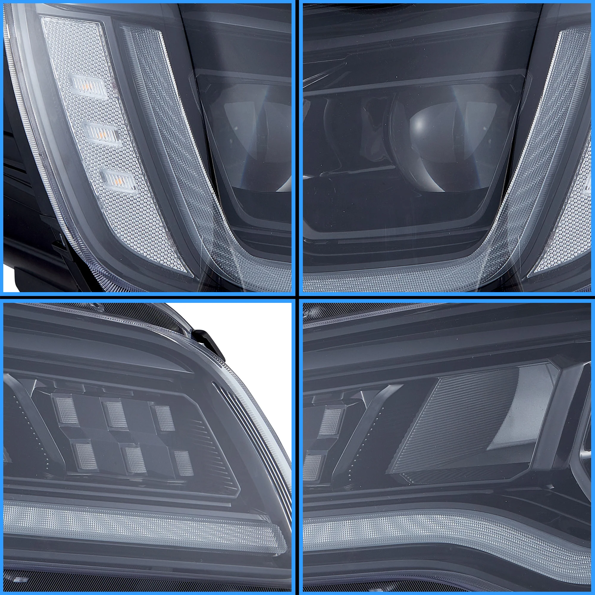 VLAND LED Projector Headllights For Chrysler 300/300C 2011-2023 - Image 13