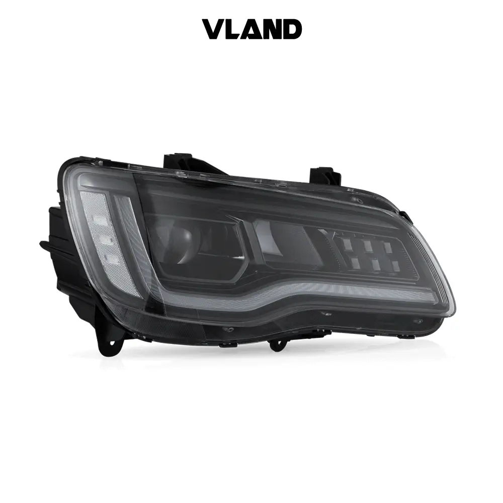 VLAND LED Projector Headllights For Chrysler 300/300C 2011-2023 - Image 16