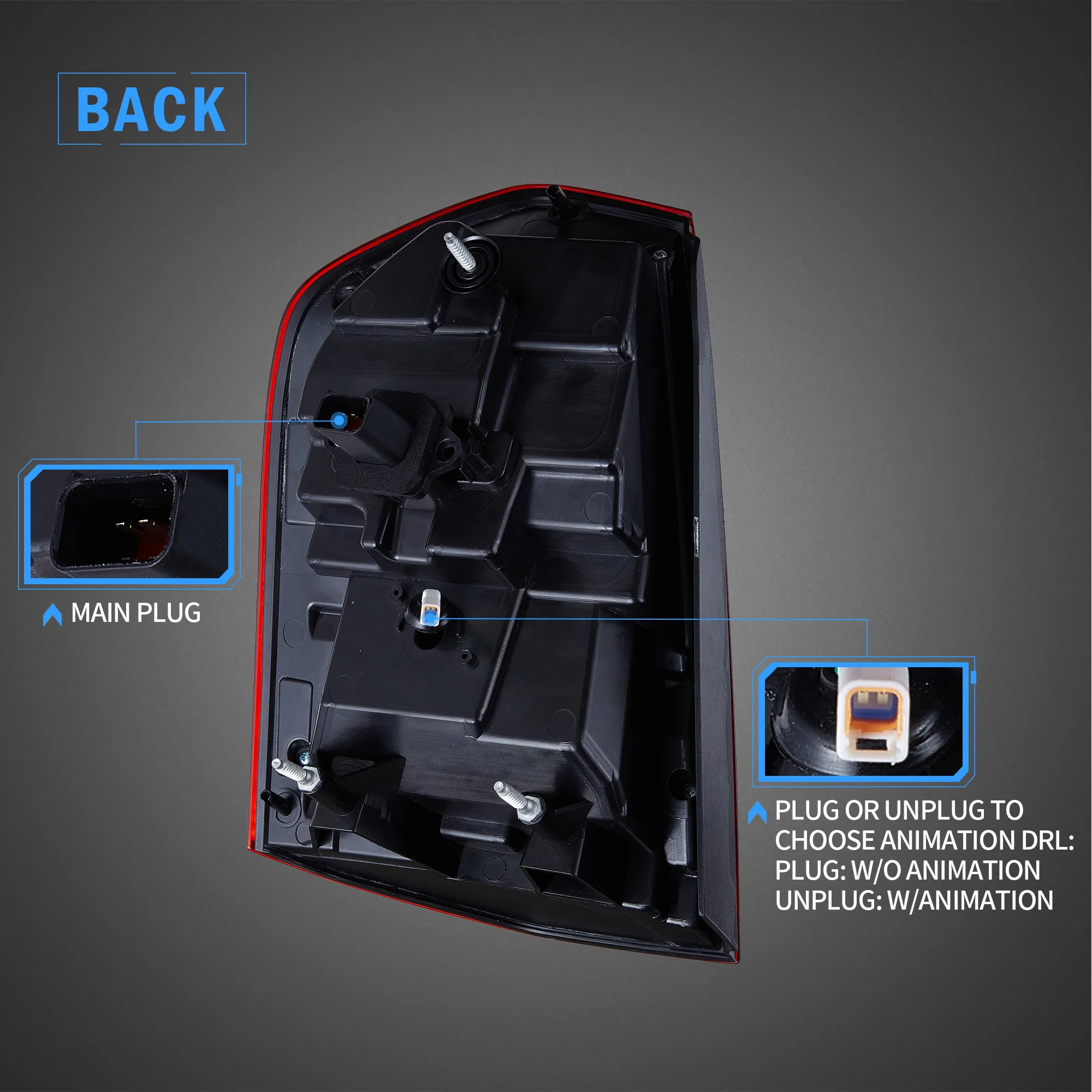 VLAND LED Taillights For Chrysler 300 / Lancia Thema 2nd Gen LD 2011-2014 With Startup Animation - Image 18