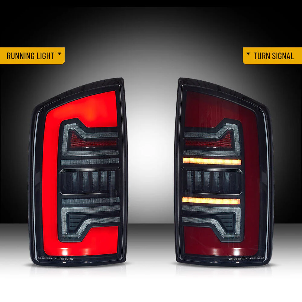 VLAND LED Tail Lights For Dodge RAM / RAM 1500 2500 3500 2002-2008 - Image 13