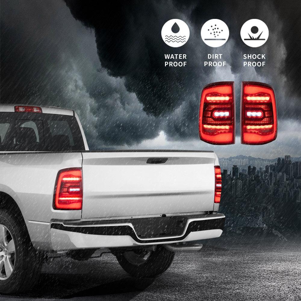 VLAND LED Tail Lights For Dodge RAM 1500/2500/3500 2009-2018 [DOT.] - Image 9