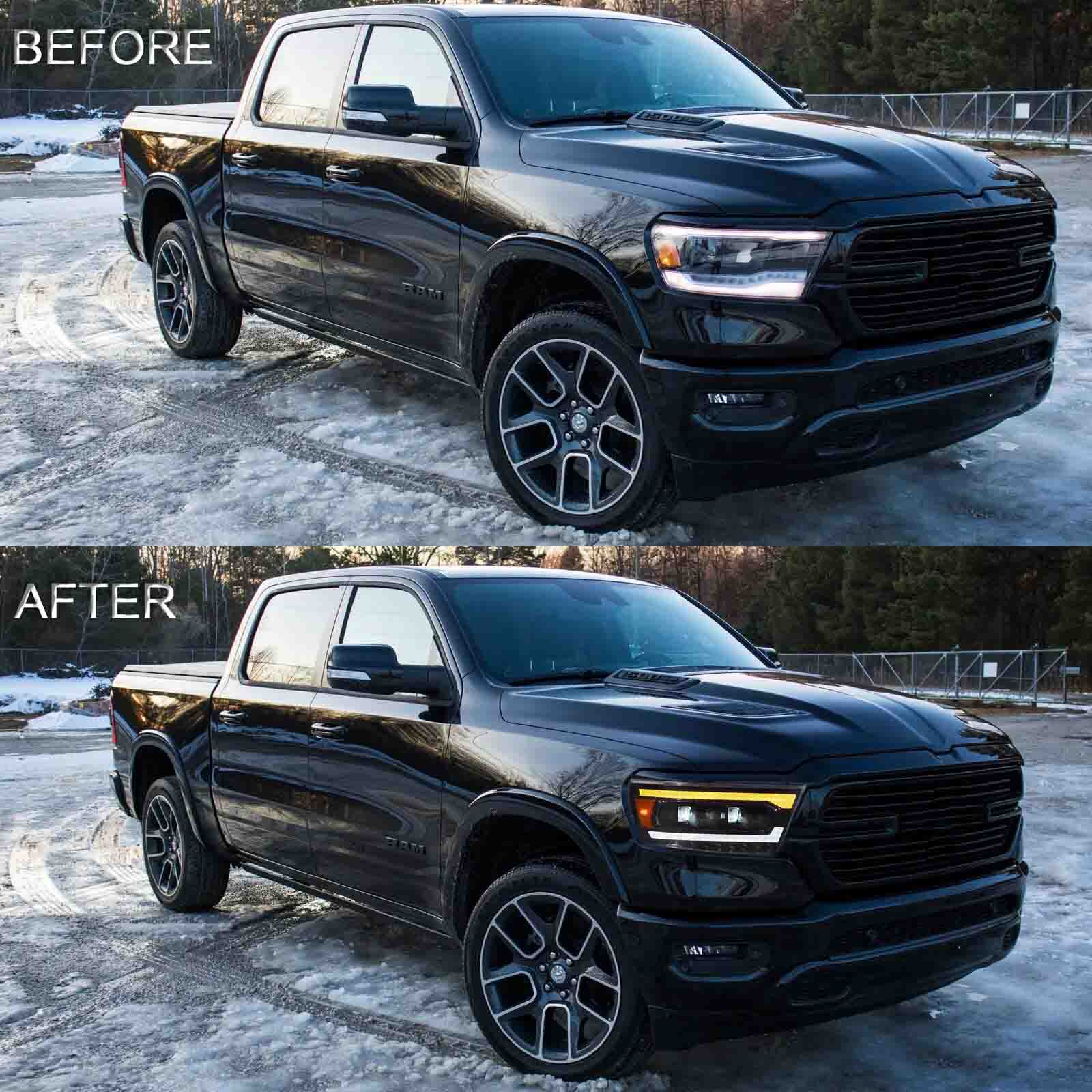 VLAND Full LED Headlights For Dodge RAM 1500 2019-2024 5th Gen - Image 18