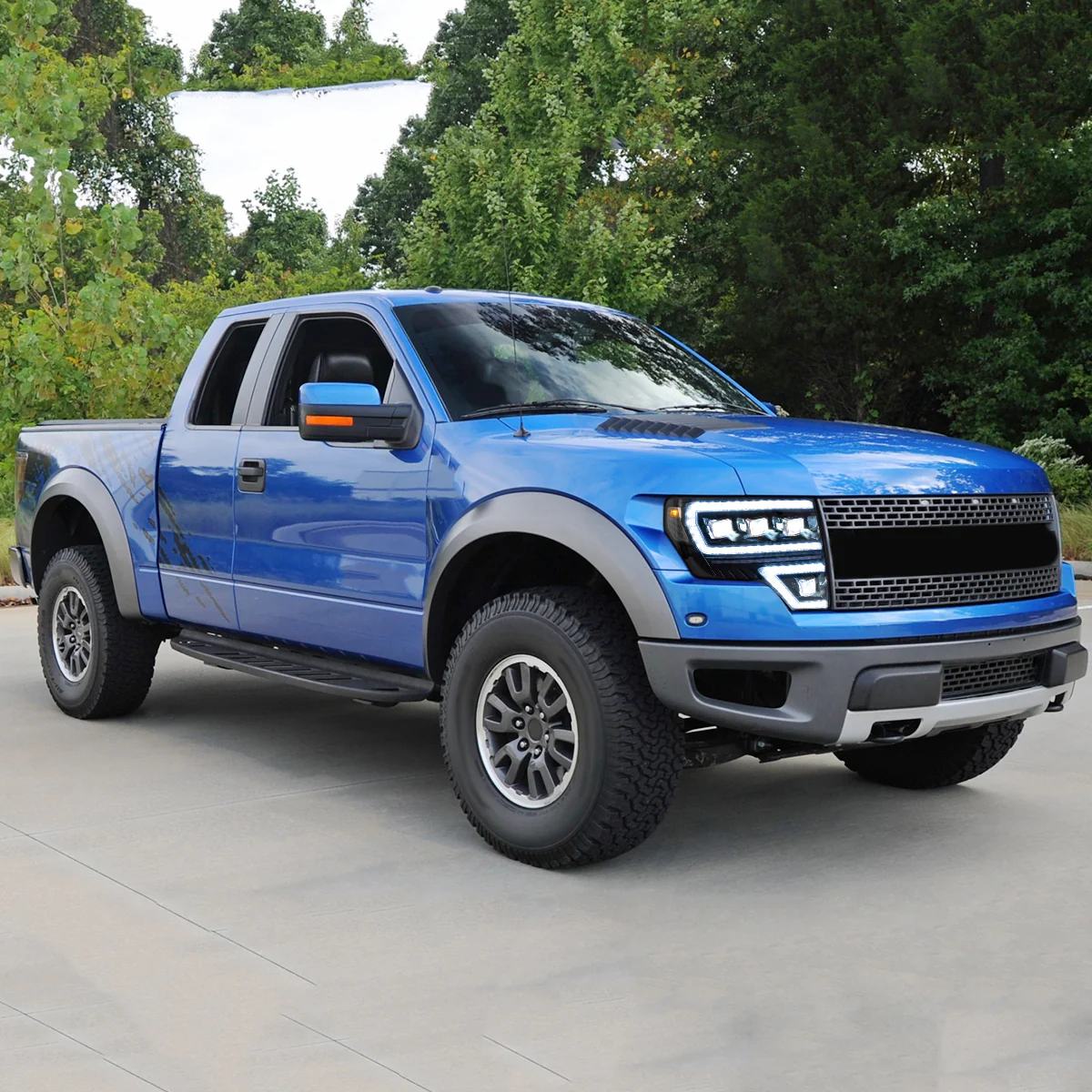 VLAND LED Projector Head Lights and Tail Lights For Ford F150 Pickup 2009-2014 With DRL [DOT. SAE.] - Image 16