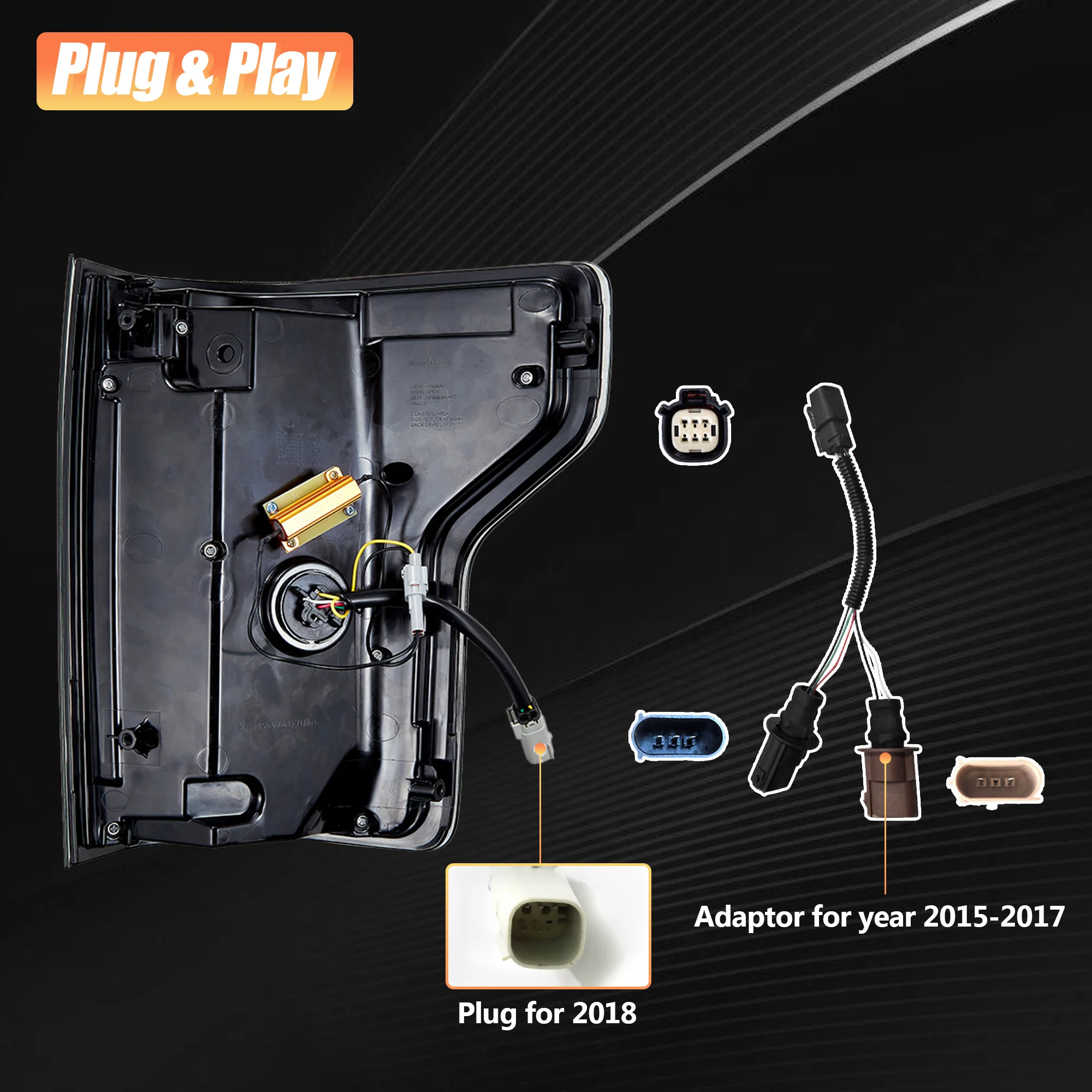 VLAND OLED Tail Lights For 2015-2020 Ford F150 W/AnimationTurn Signal [DOT. E-MARK.] - Image 26