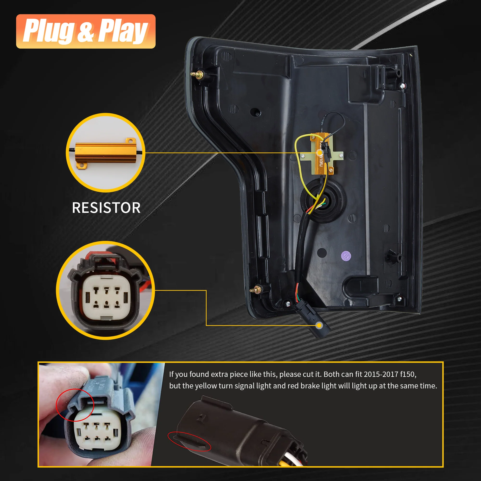 VLAND LED Taillights For Ford F150 2015-2020 - Image 15