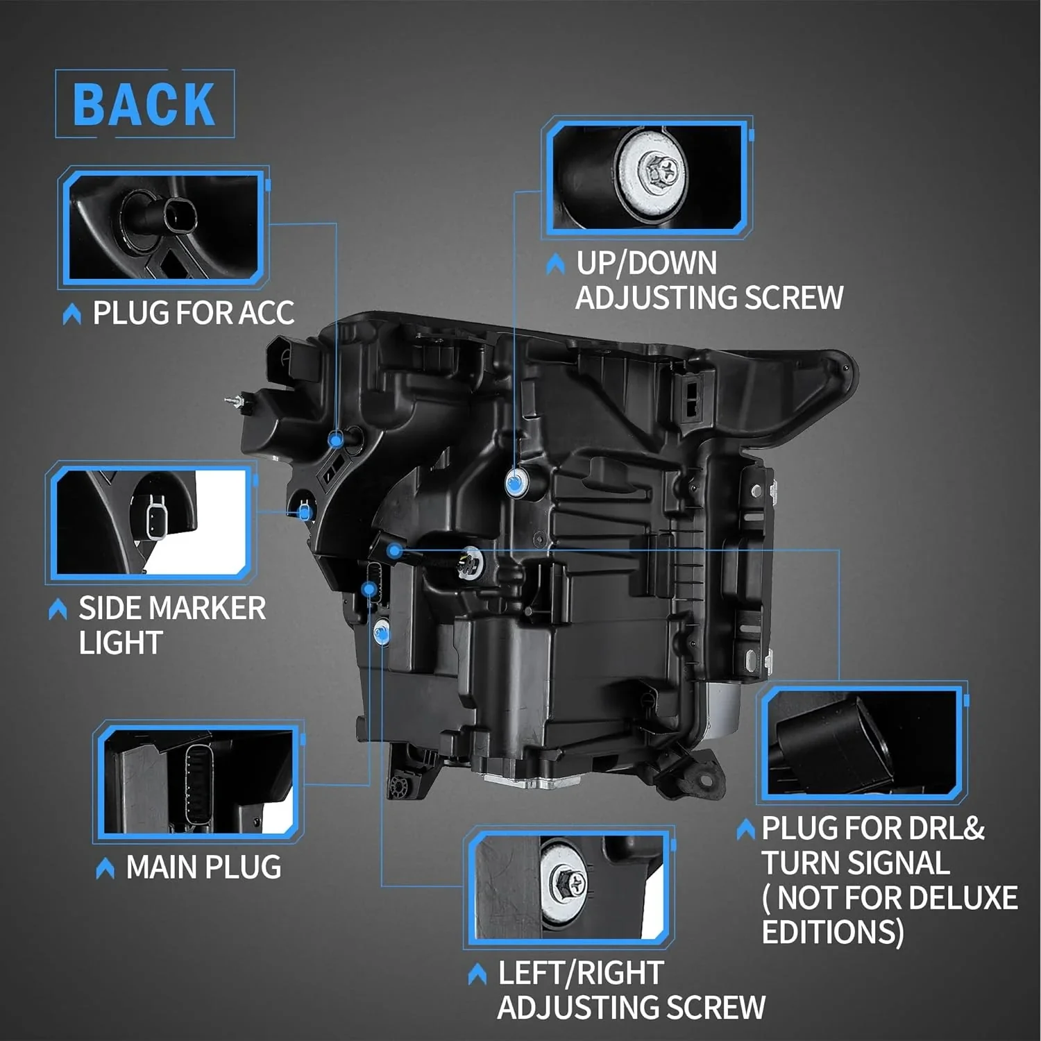 VLAND LED Headlights and Taillights For Ford F150 2021-2023 - Image 18