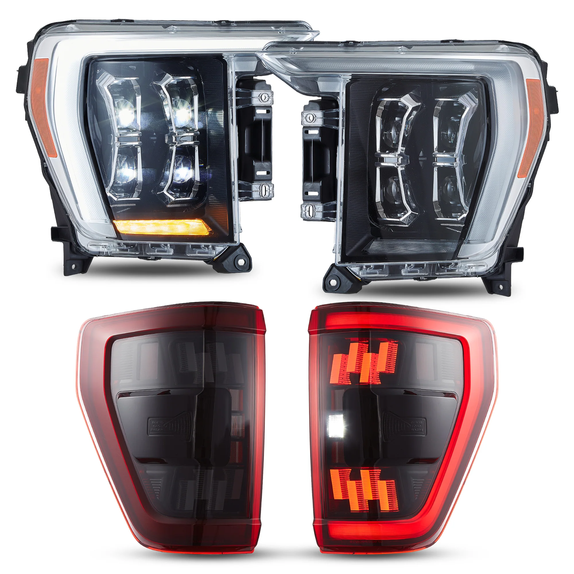 VLAND LED Headlights and Taillights For Ford F150 2021-2023 - Image 2
