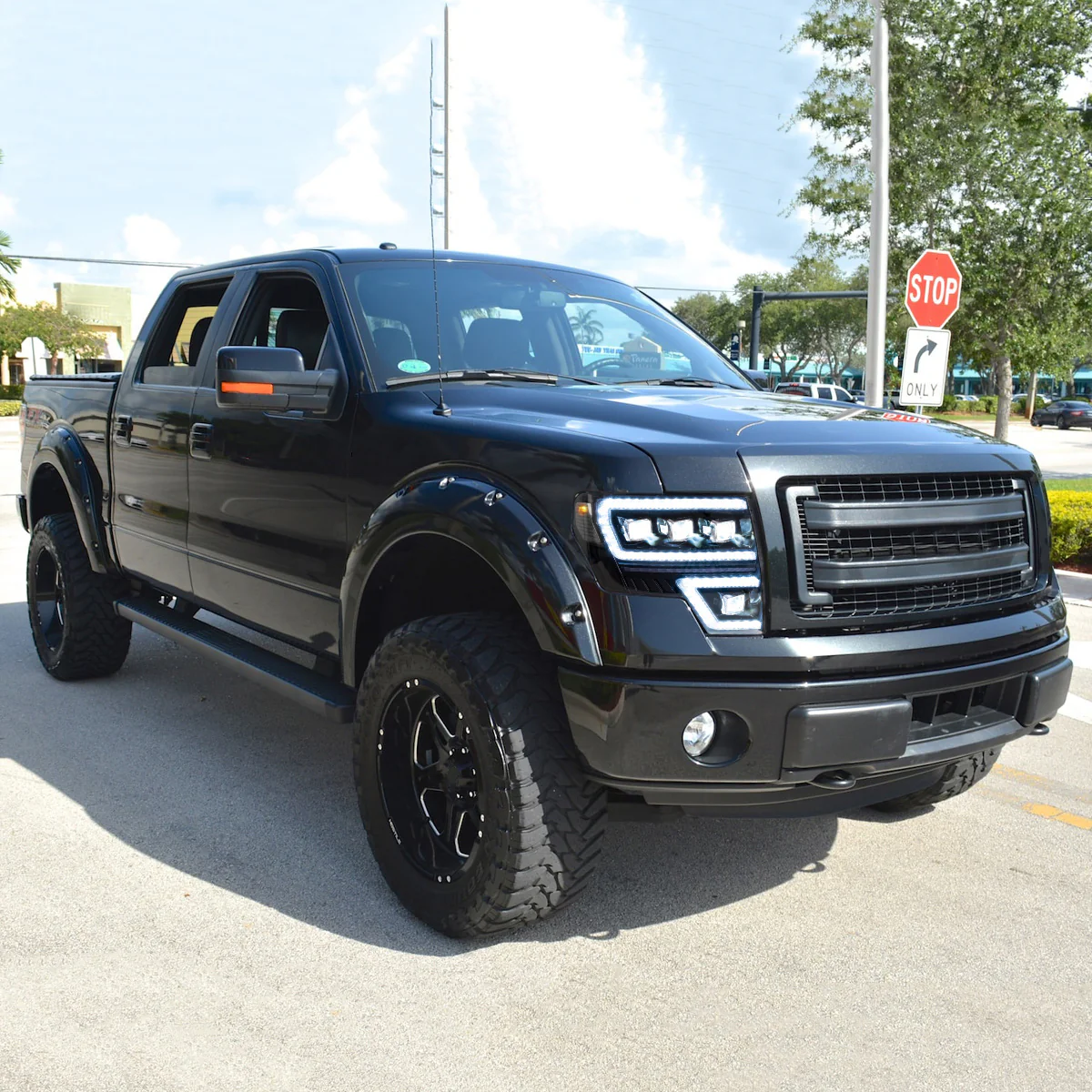 VLAND LED Projector Headlights For Ford F150 Pickup 2009-2014 With DRL [DOT. SAE.] - Image 11