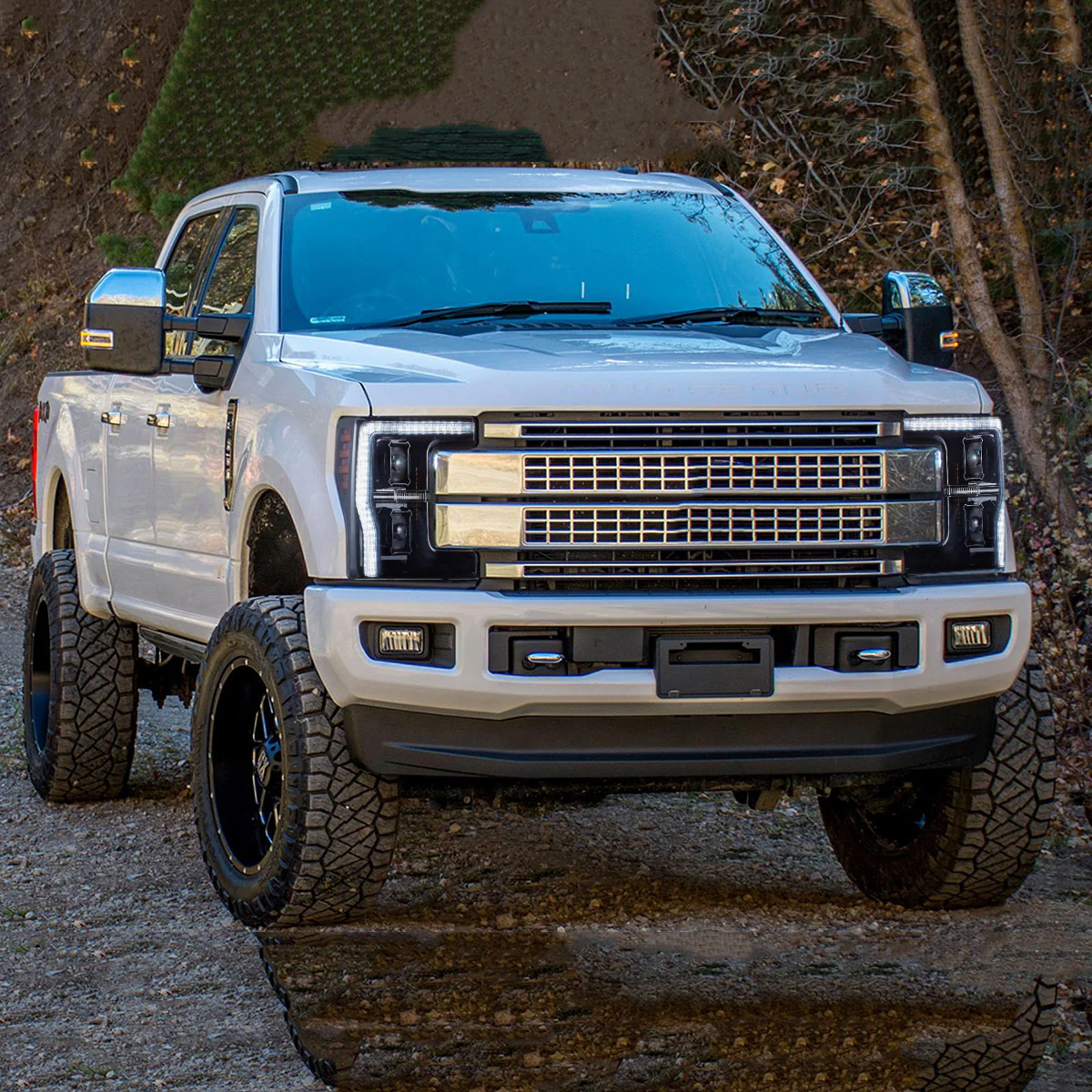 VLAND LED Headlights For Ford F250 F350 F450 F550 Super Duty 2017–2019 - Image 12