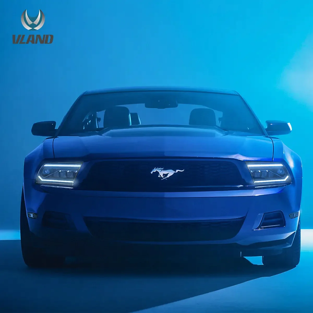 VLAND Projector Headlights For Ford Mustang 2005-2009 Front Lights Assembly [SAE. DOT.] - Image 9