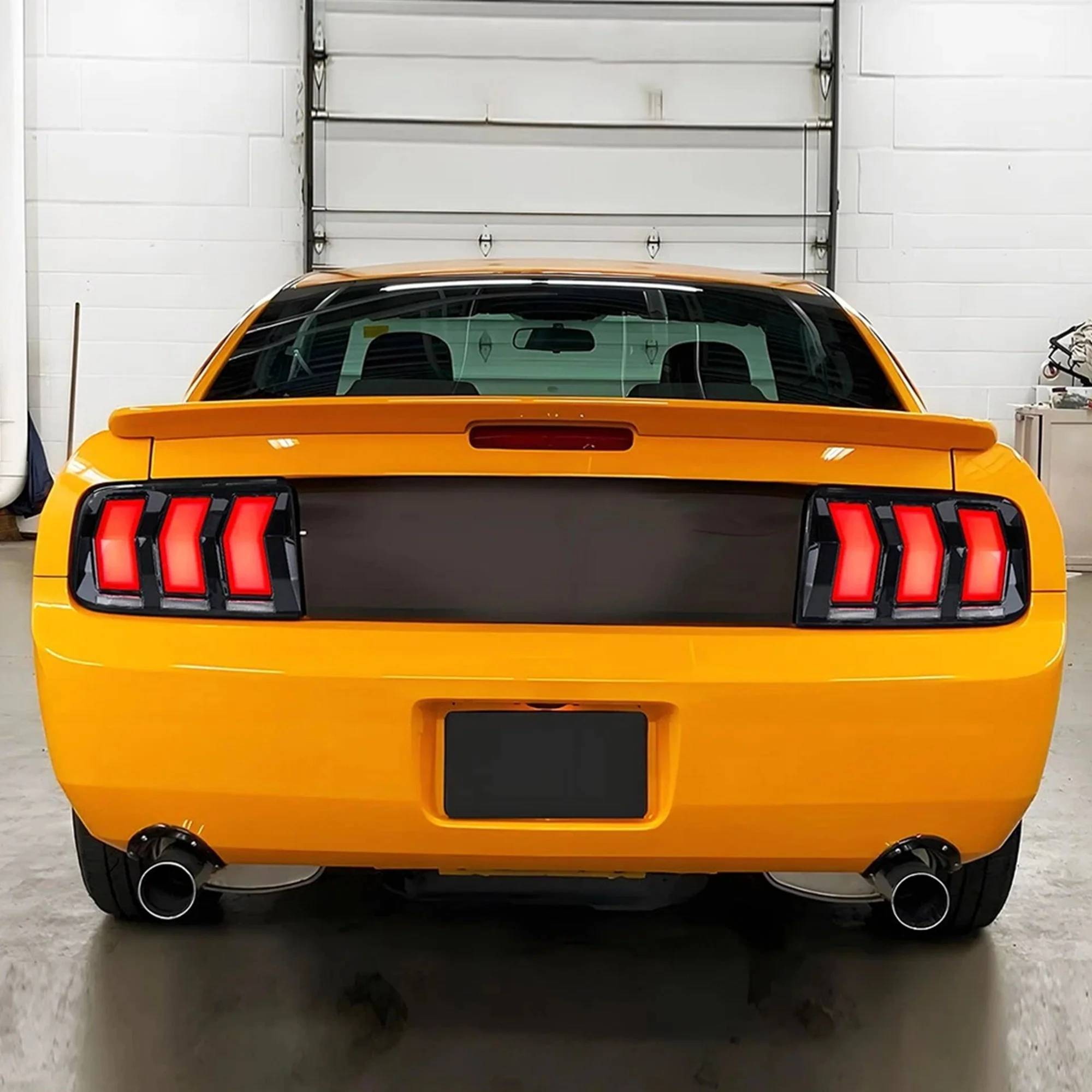 VLAND Full LED Tail Lights For Ford Mustang 2005-2009 with Sequential Turn Signal - Image 7