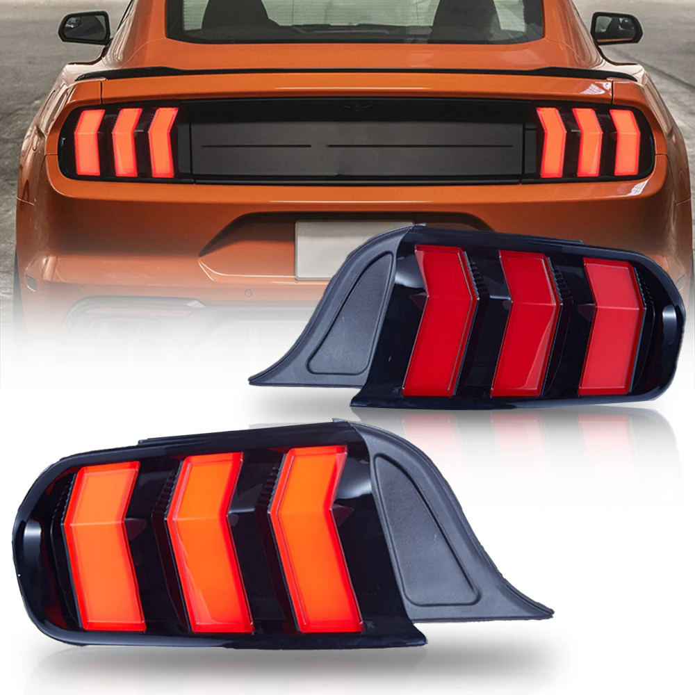 VLAND LED RGB Headlights and Taillights For Ford Mustang 2015-2023 With 5 Modes & Sequential Turn Signal [DOT.] - Image 20