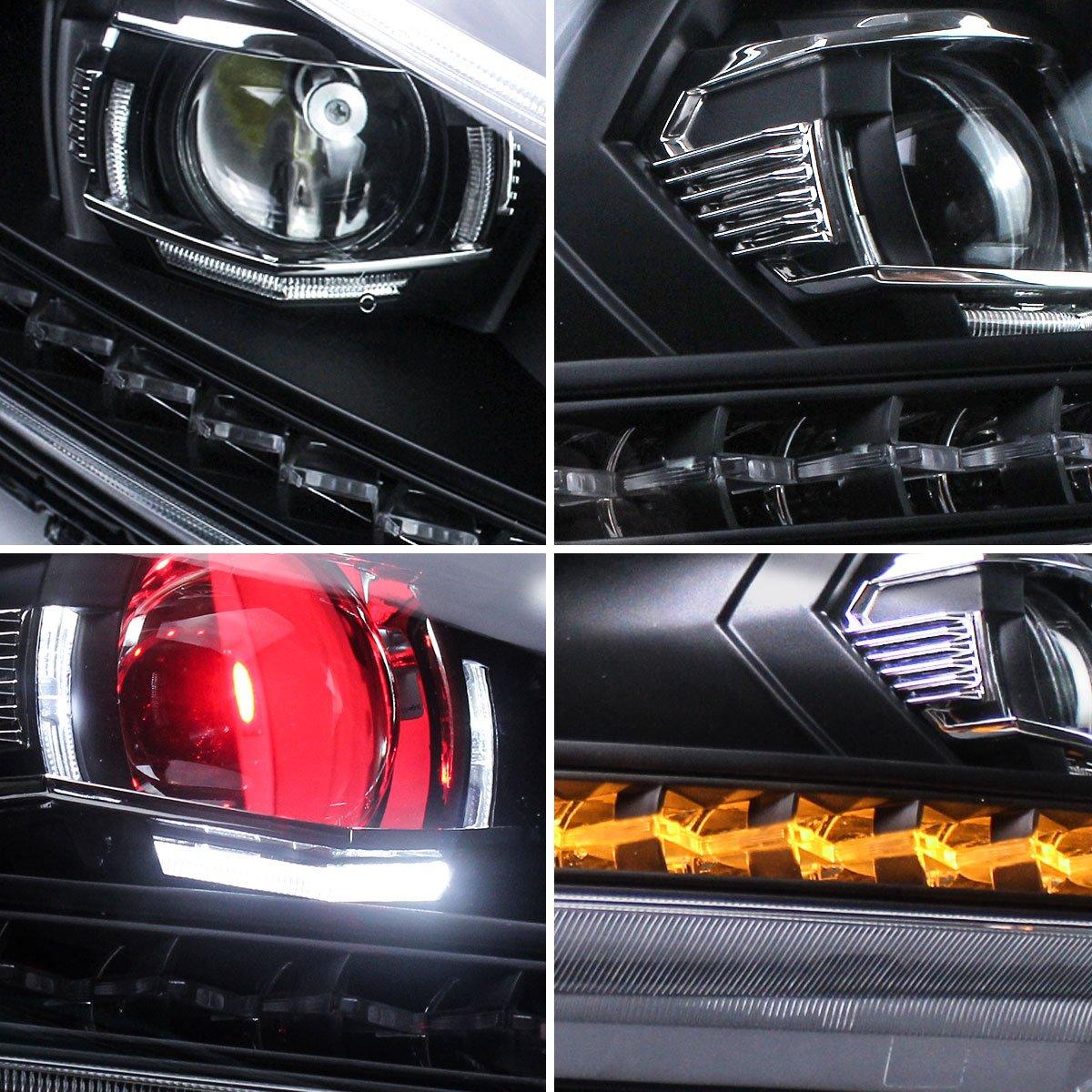 VLAND LED Demon Eye Headlights For Honda Accord 2008-2012 (NOT FOR 2-DOOR COUPE) With Sequential indicators Turn Signals - Image 5
