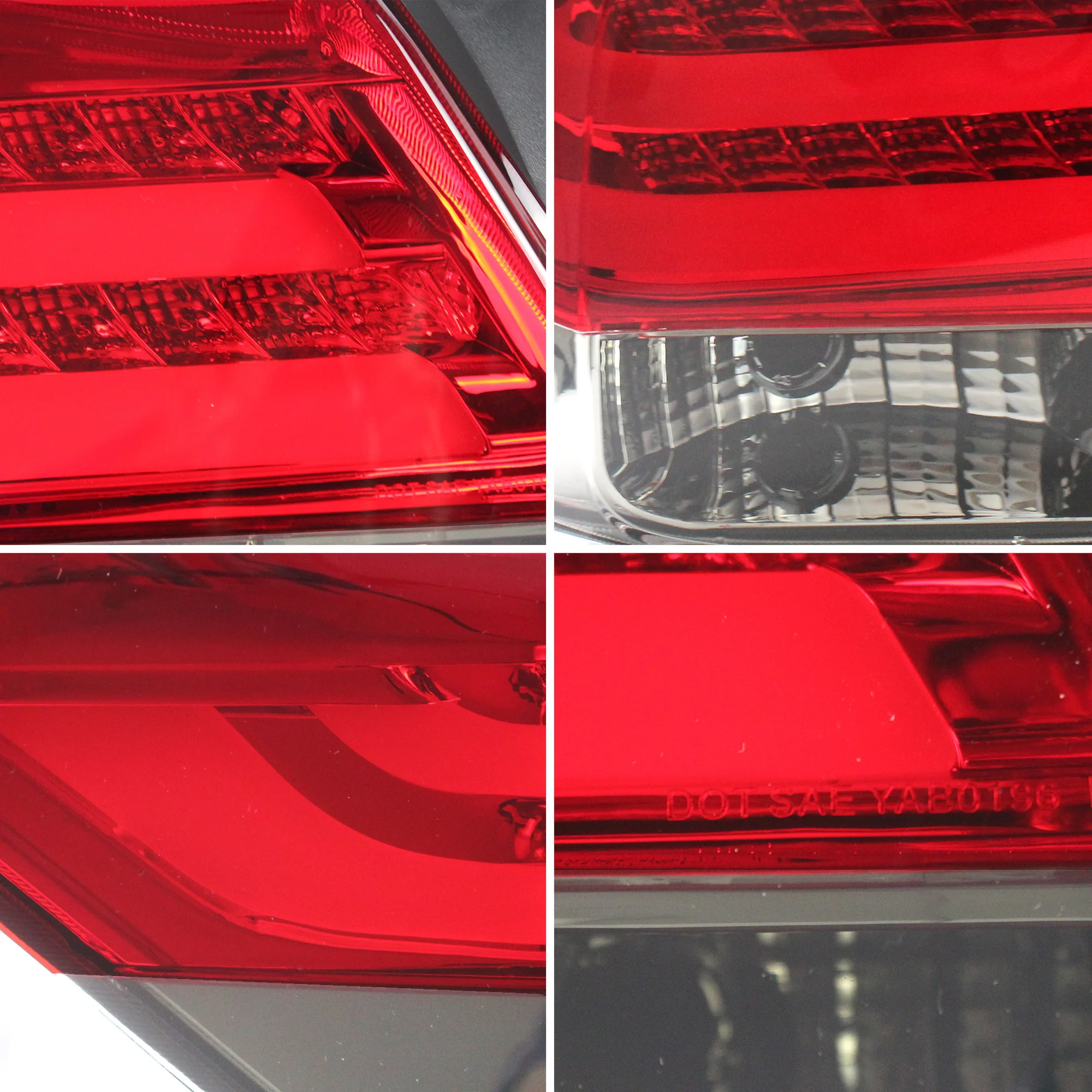 VLAND Tail Lights 2PCS For Honda Accord Inspire 8th Gen 4-Dr Sedan 2008-2012 - Image 12