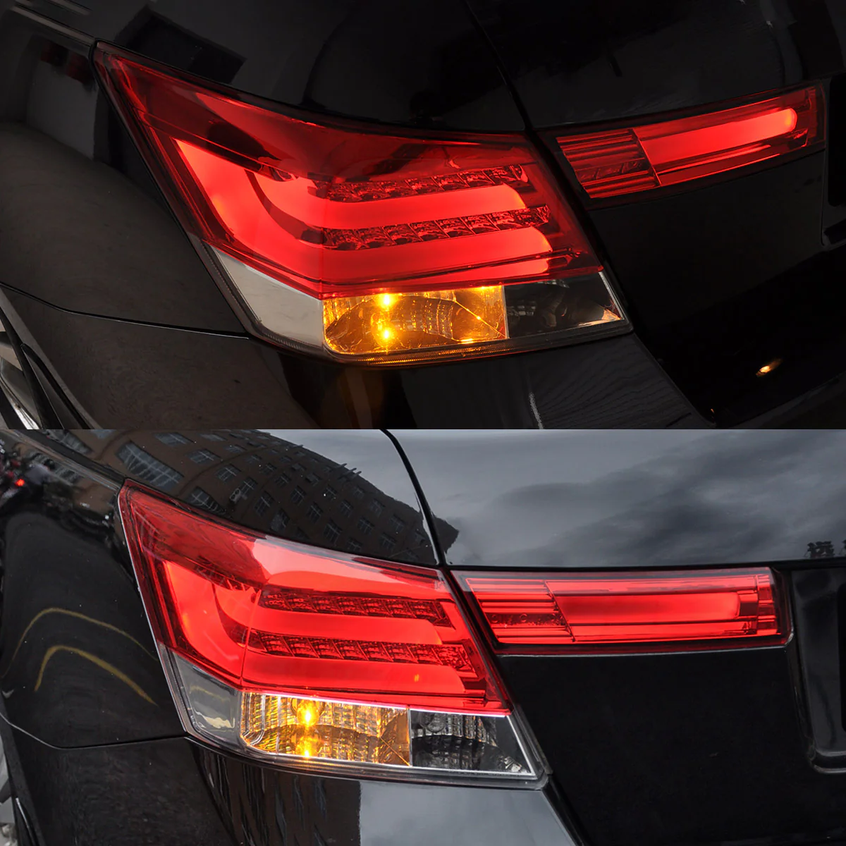 VLAND Tail Lights 4PCS For Honda Accord Inspire 8th Gen 4-Dr Sedan 2008-2012 - Image 16