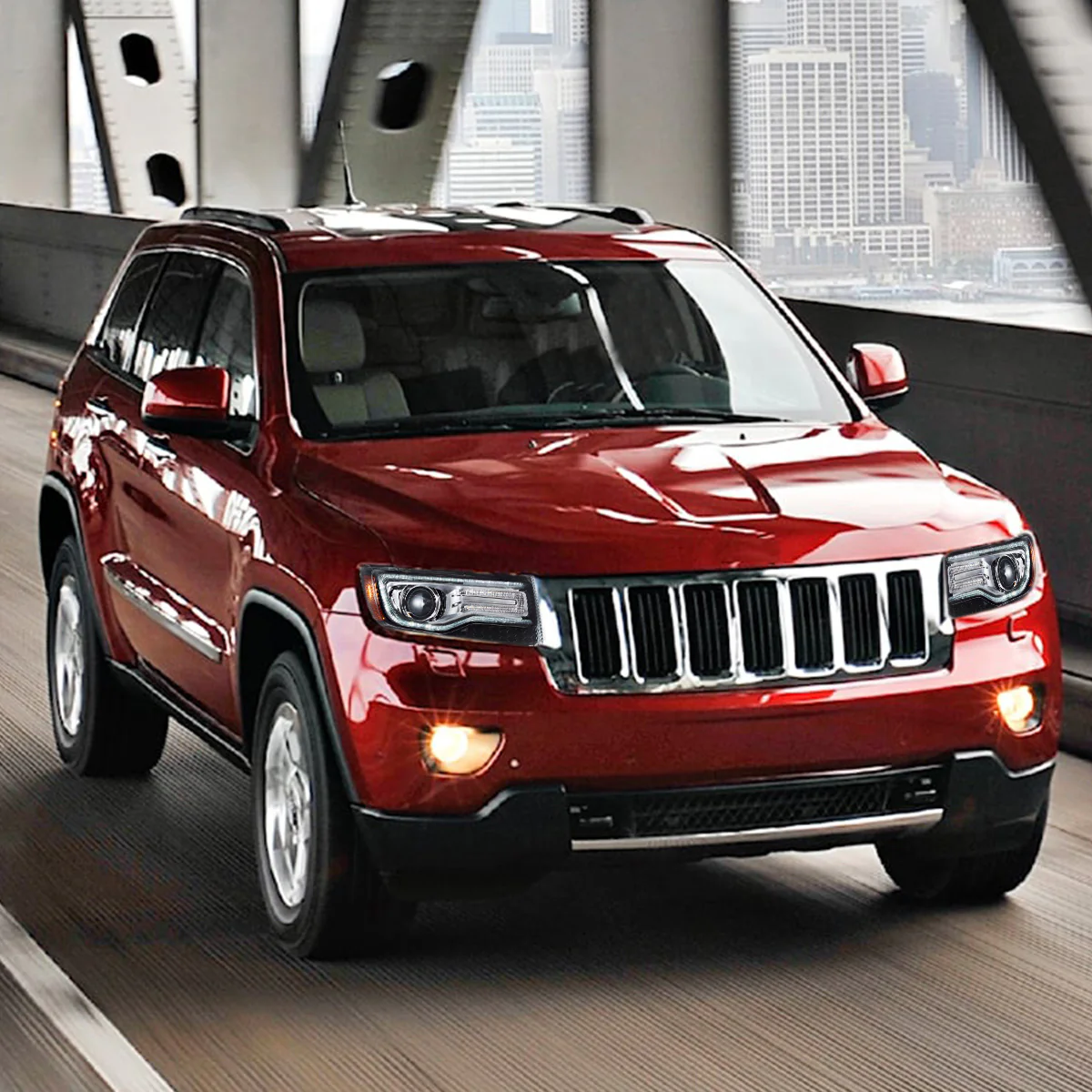 VLAND LED Headlights For Jeep Grand Cherokee WK2 2011-2013 4th Gen [DOT.] - Image 10