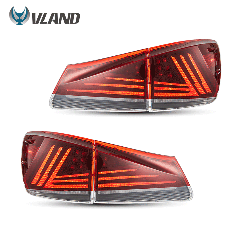 VLAND LED Taillights For Lexus IS250 IS350 2005-2013 ISF 2007-2014 [XE20] Rear Lights - Image 22