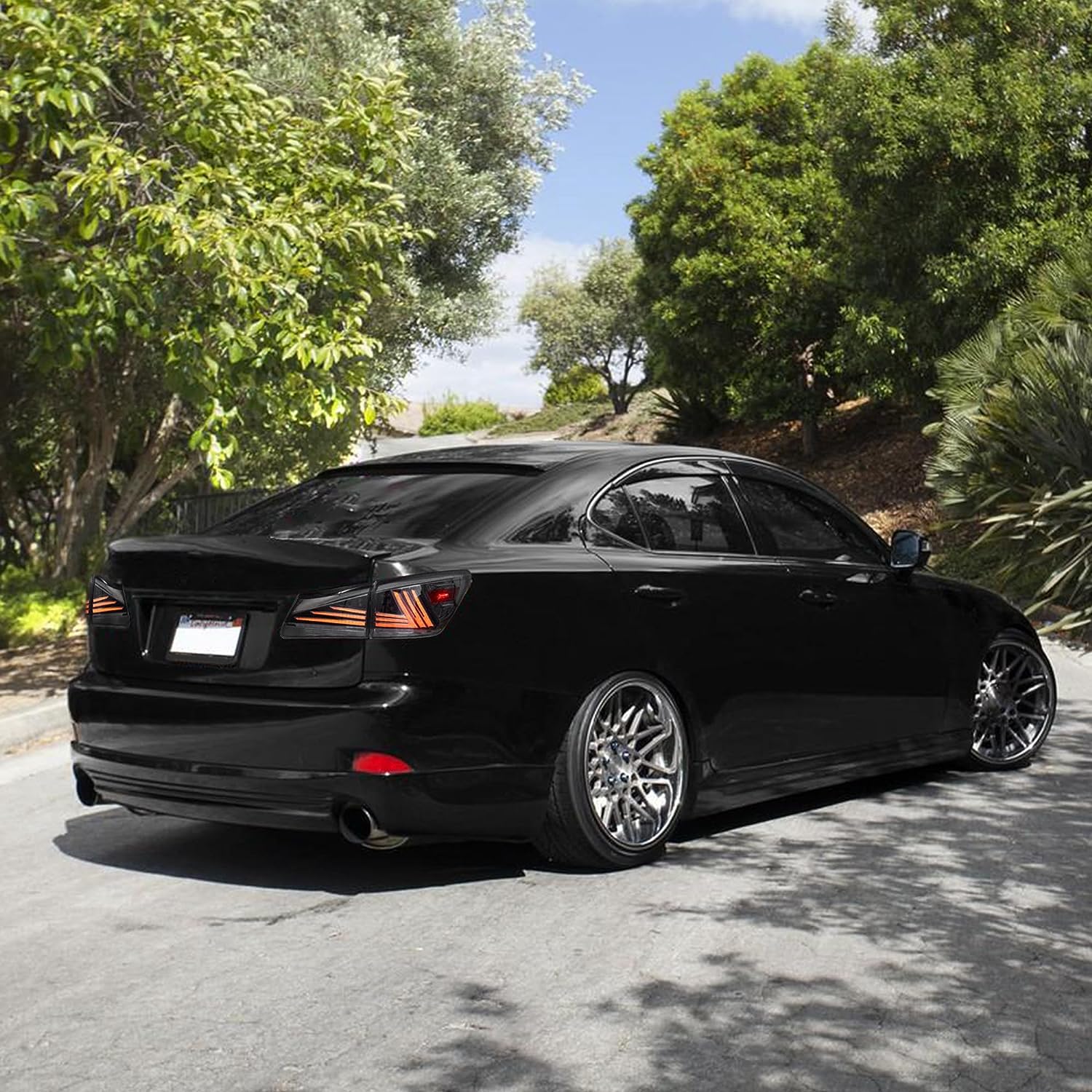 VLAND LED Headlights and Taillights For Lexus IS250/IS350 2006-2013 ISF 2008-2014 With Blue Breathing Animation - Image 11