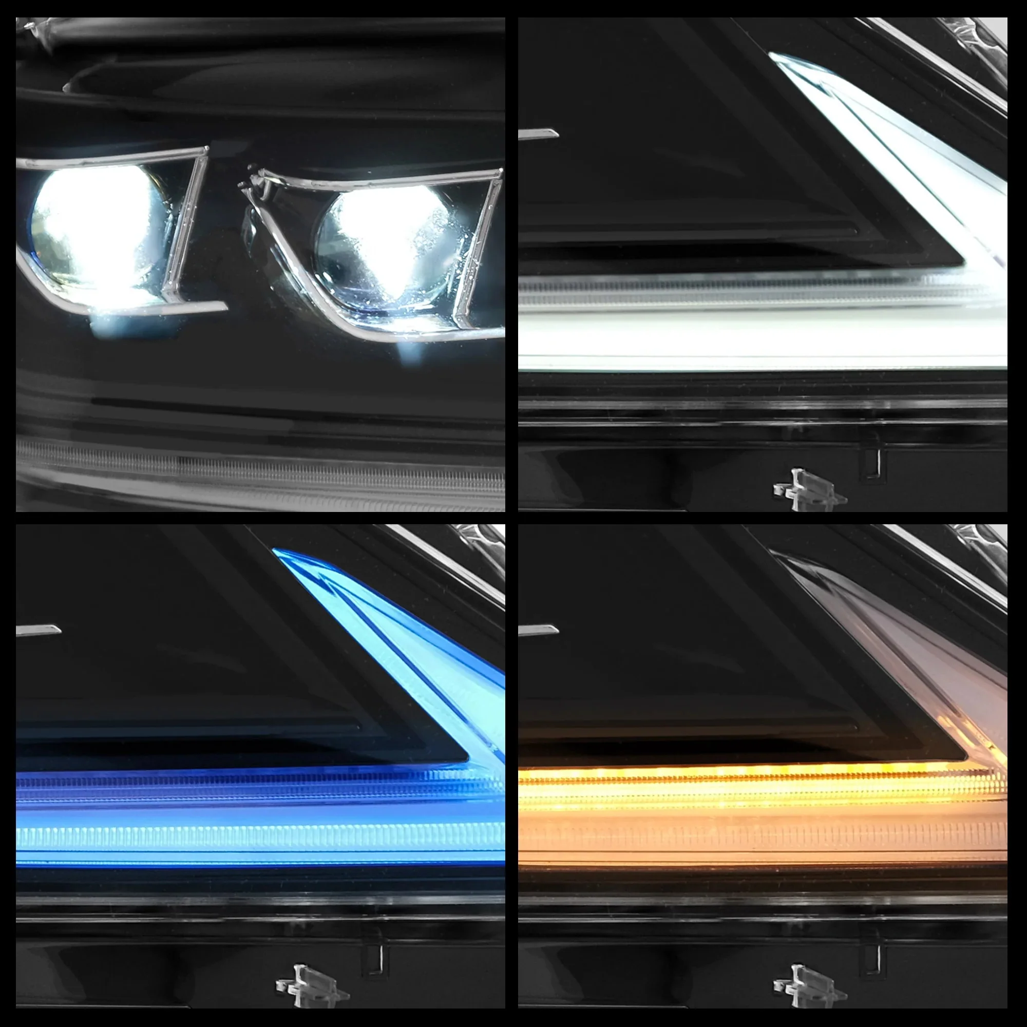 VLAND Headlights and Taillights For Lexus RX350 RX450h 2012-2014 F Sport 3rd gen (AL10) [Fits HID/Xenon Models] - Image 13