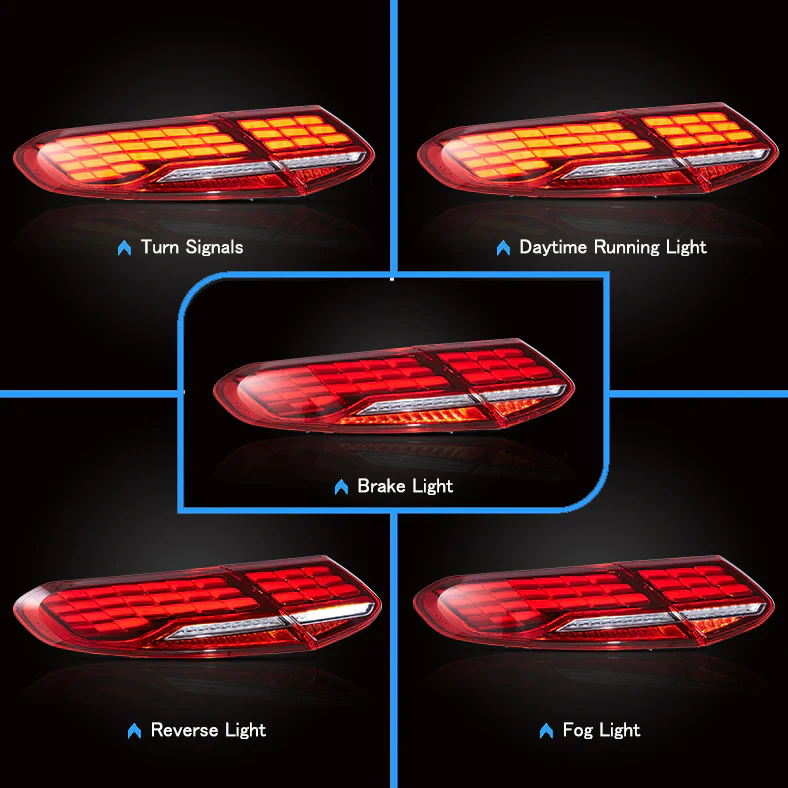 VLAND LED Taillights For Mercedes Benz C-Class Coupe/Cabriolet A205/C205 2015–2023 - Image 4
