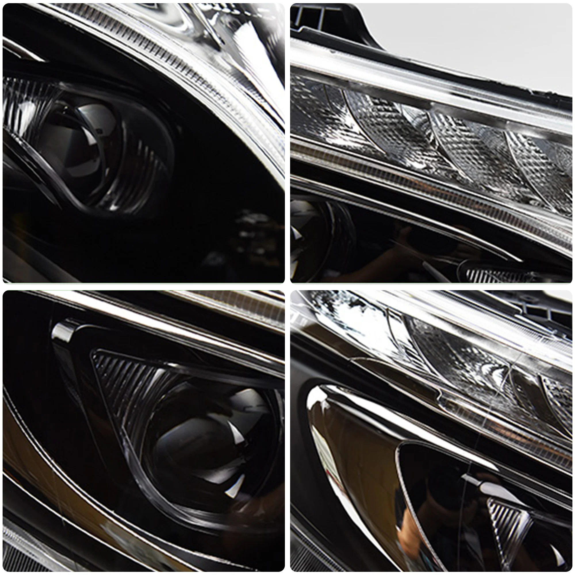 VLAND LED Headlights For Mercedes Benz Vito / Metris W447 V-Class 2016-2023 With Blue DRL - Image 6