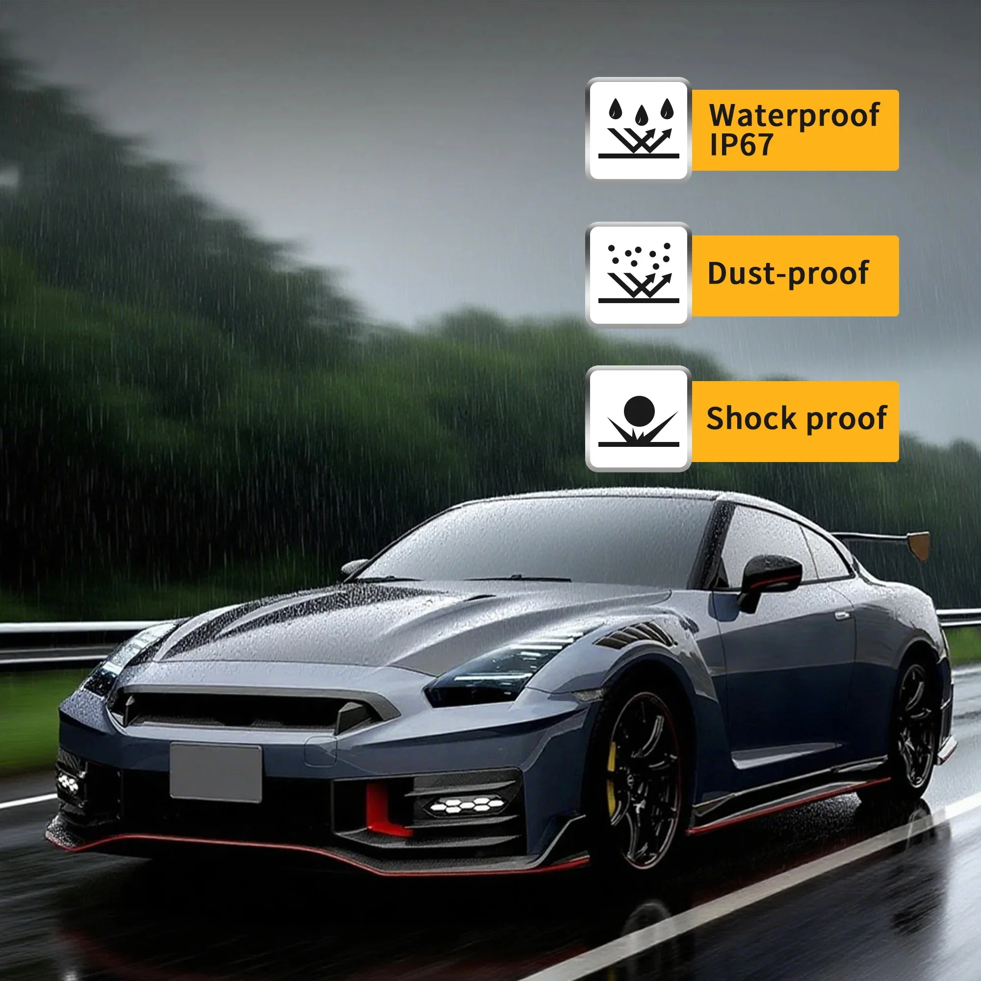 VLAND LED Projector Head Lights For Nissan GTR R35 2008-2023 [DOT.] - Image 10