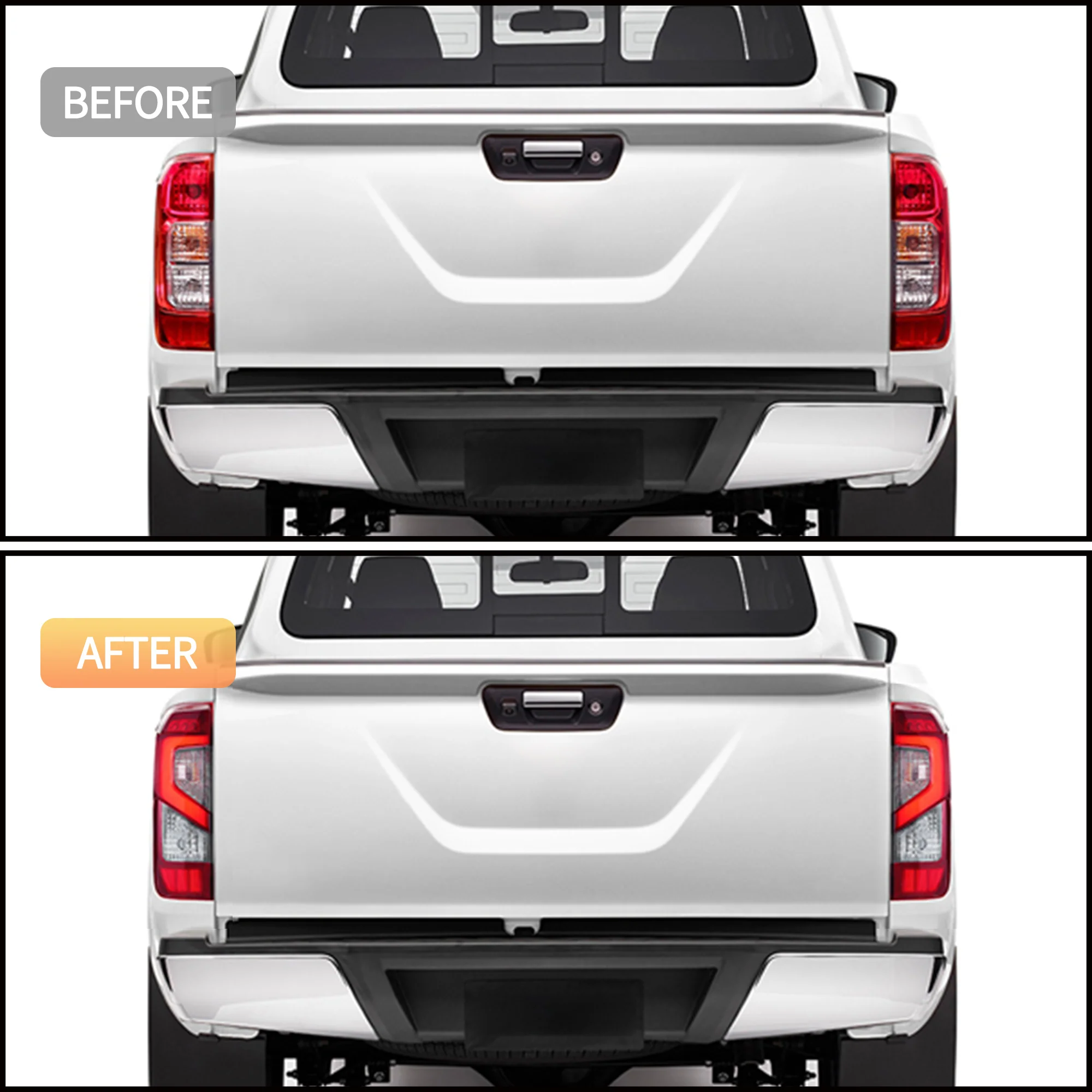 VLAND LED Tail Lights For Nissan NP300 / Navara NP300 / Frontier D23 2014-2023 with DRL Turn Signal Rear Lamps Assembly - Image 7