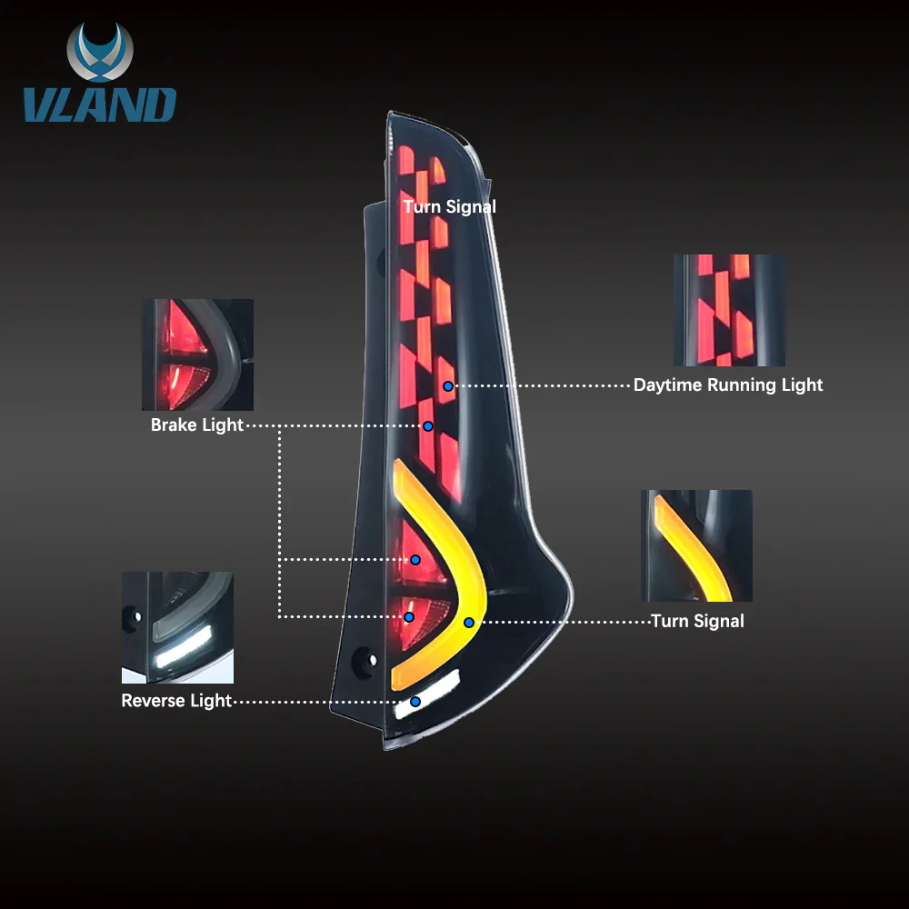 VLAND LED Taillights For Perodua Alza 2009-2022 M500 1st Gen - Image 4