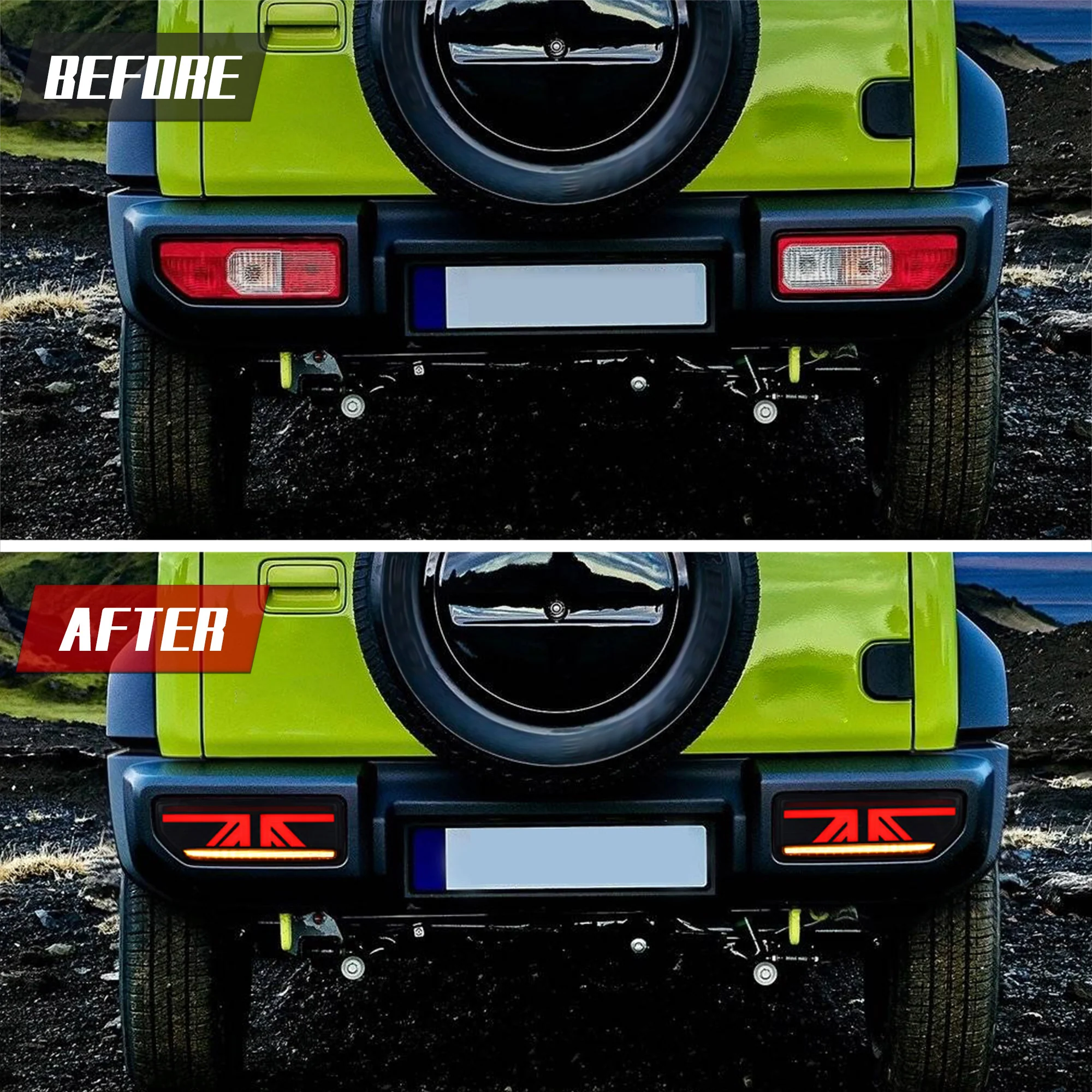 VLAND LED Taillights For Suzuki Jimny 2019-UP Tail Lights - Image 9