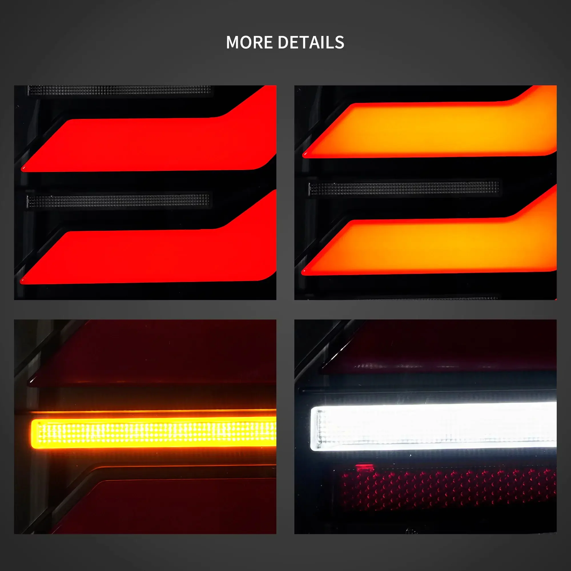 VLAND LED Taillights For Toyota 4Runner 2010-2024 Rear Tail Lights Assembly - Image 9