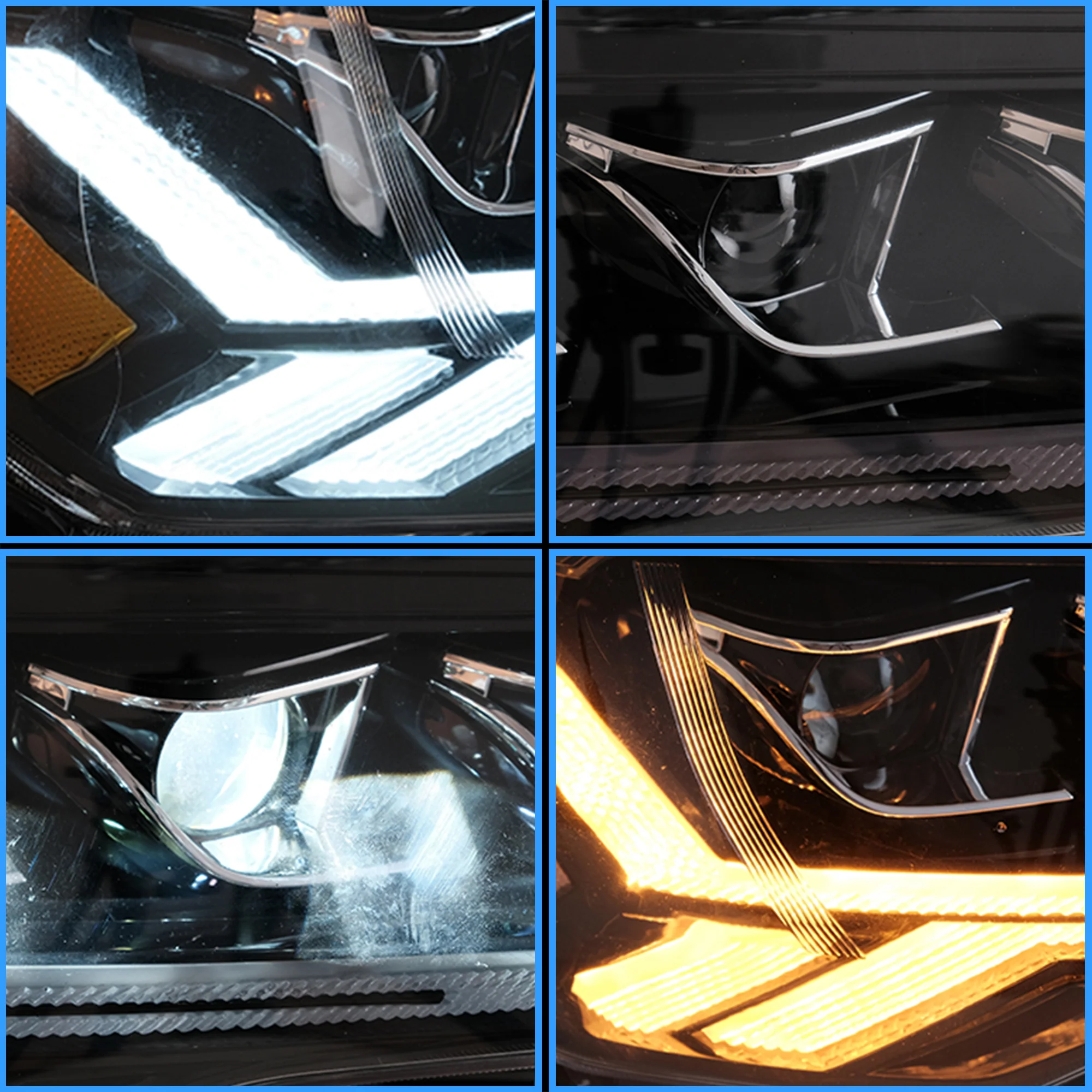 VLAND LED Reflector Headlights and Taillights For Toyota 4Runner 5th Gen 2014-2023 - Image 7