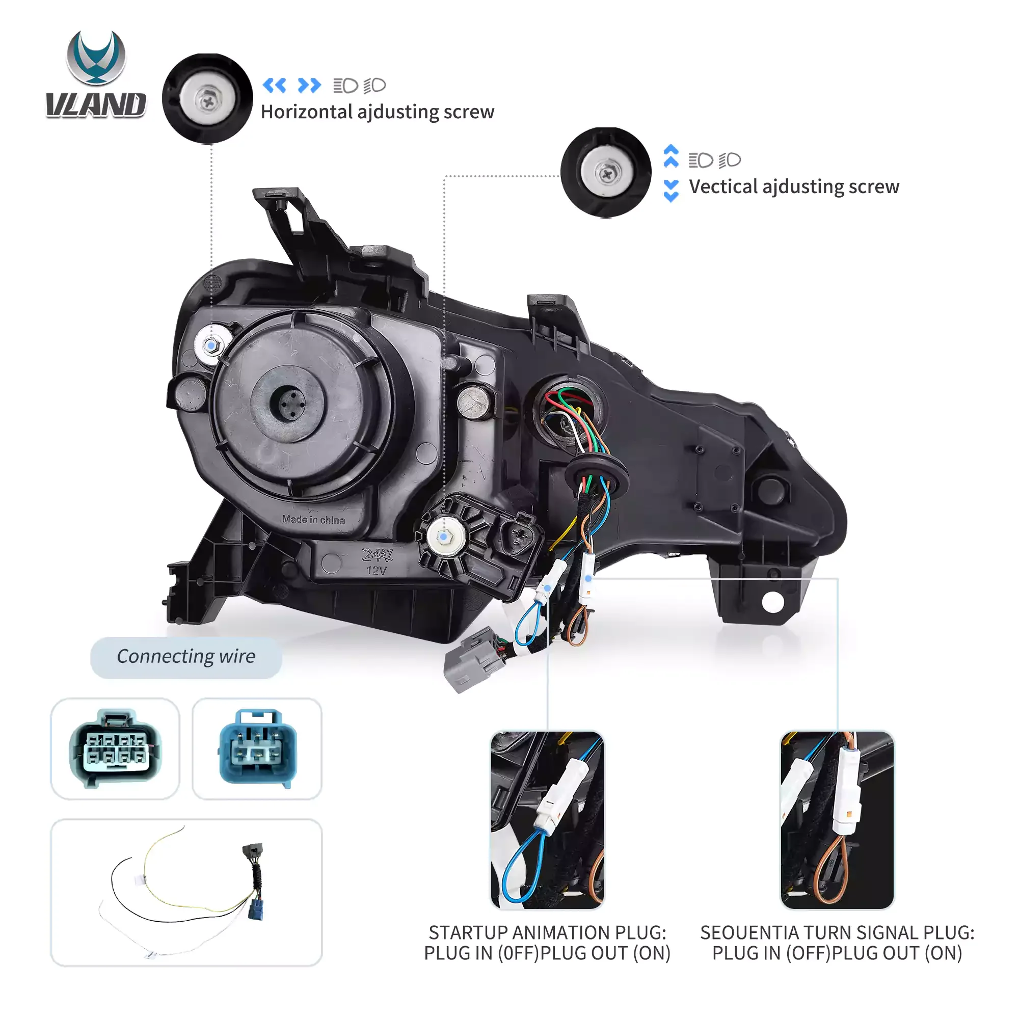 VLAND LED RGB Headlights For Toyota 86 / GT86 Subaru BRZ / Scion FR-S ZN6/ZC6 2012-2021 - Image 23