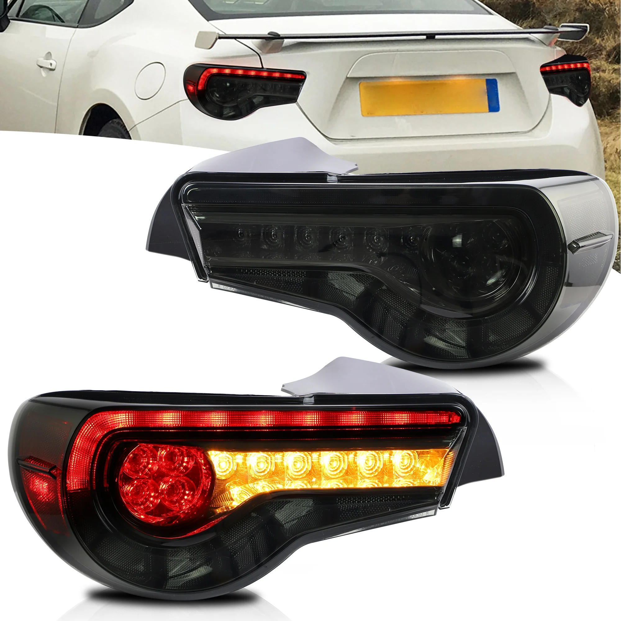 VLAND LED RGB Headlights Tail Lights Combo For Toyota 86 GT86 Subaru BRZ Scion FRS 2012-2021 - Image 26